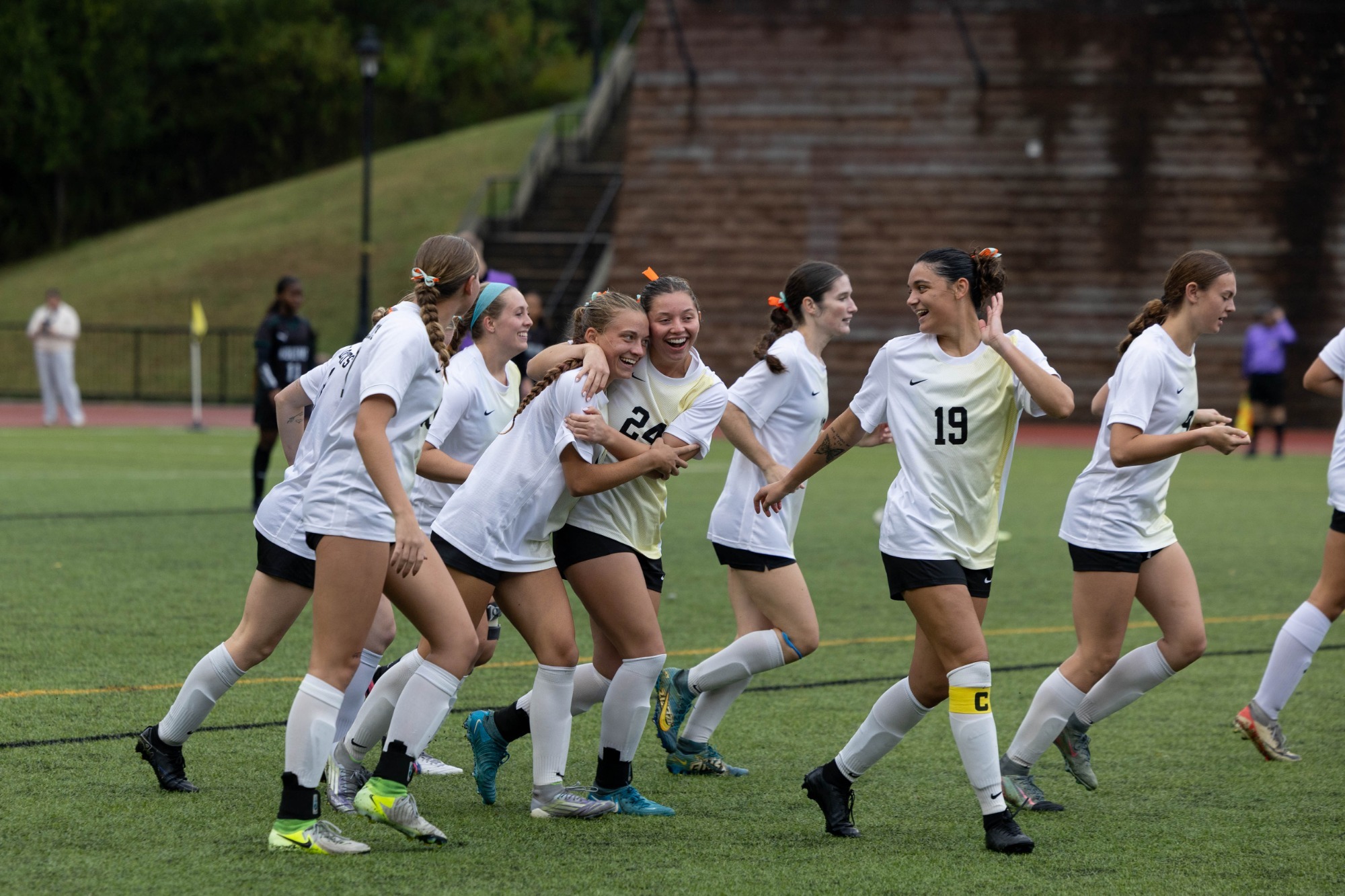 Women's Soccer celly 2026