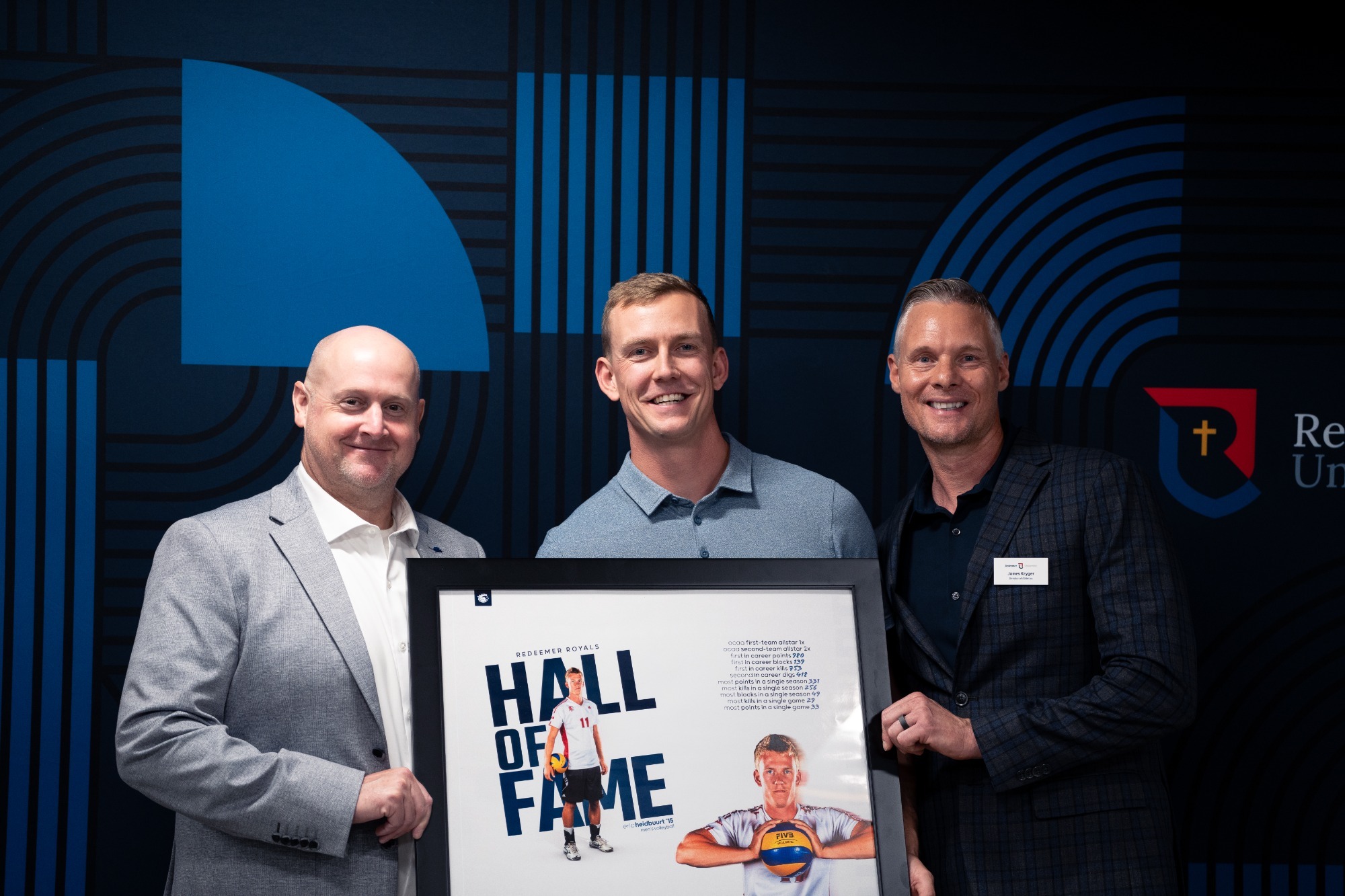 Eric Heidbuurt receives Hall of Fame Induction 