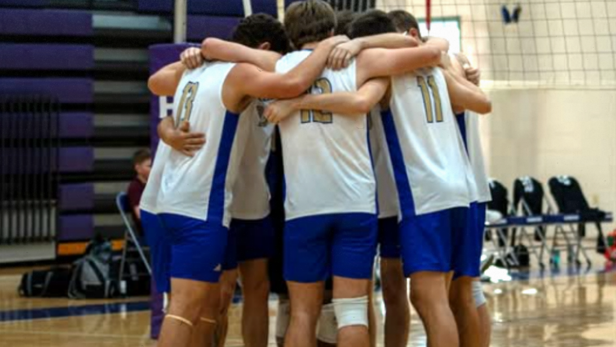 MVB Huddle White Uniforms