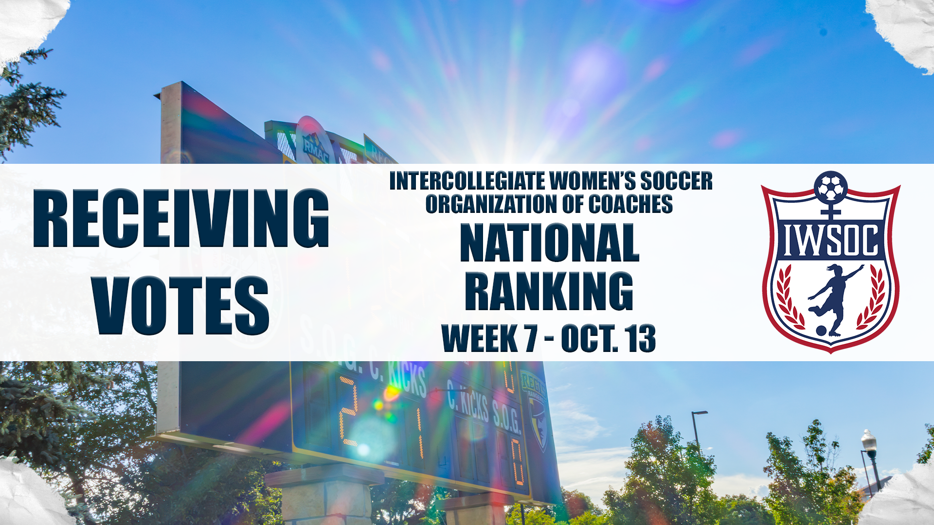 IWSOC Rankings 10/13