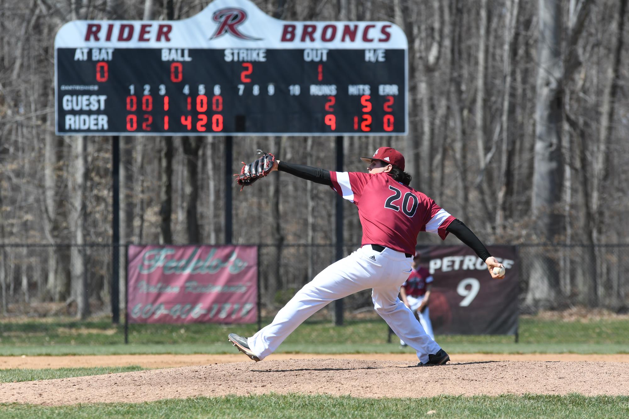 CJ Hirschy Baseball Rider University Athletics