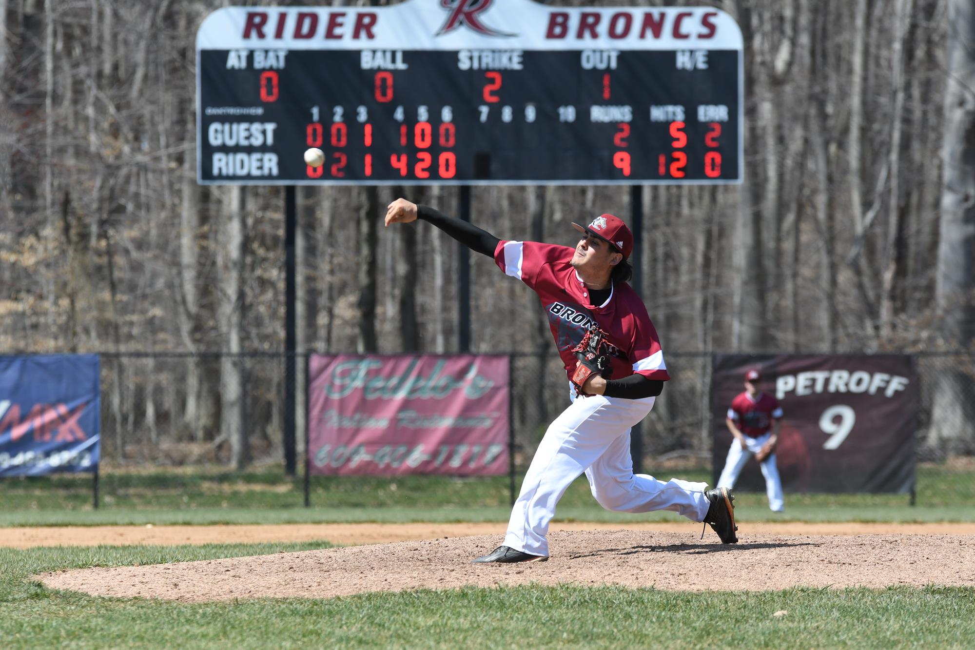 CJ Hirschy Baseball Rider University Athletics