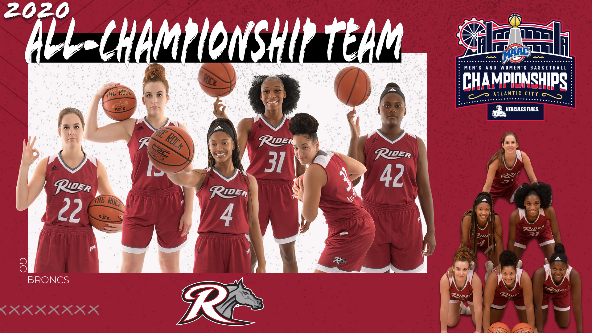 Six Women's Basketball Seniors Honored on MAAC AllChampionship Team