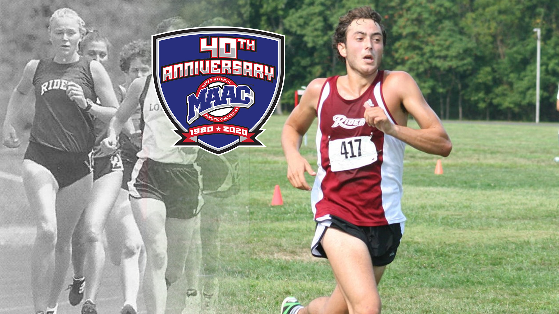 MAAC 40th Anniversary Cross Country Ulrike Bromme Anthony Dentino