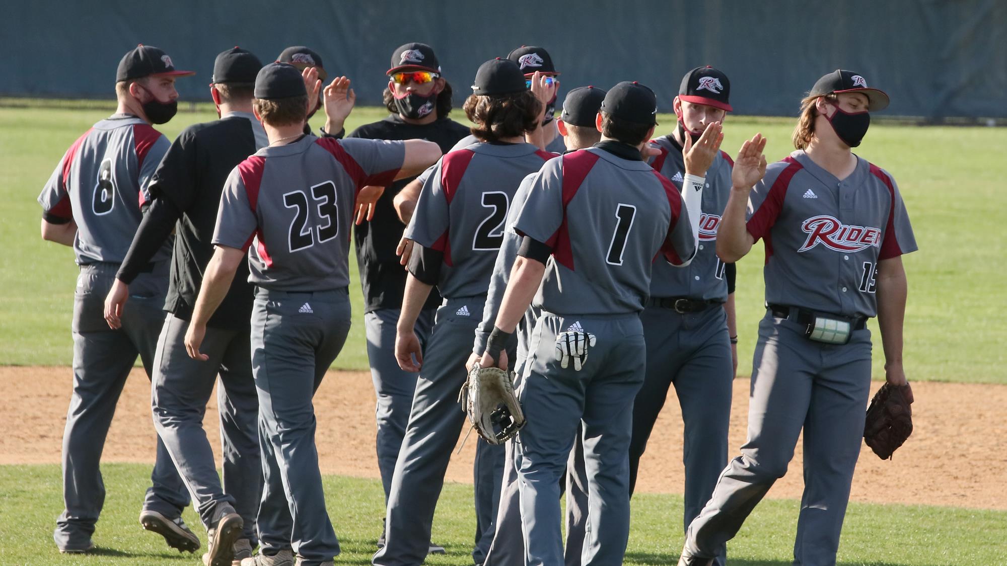 Baseball Splits at Monmouth Wednesday Rider University Athletics