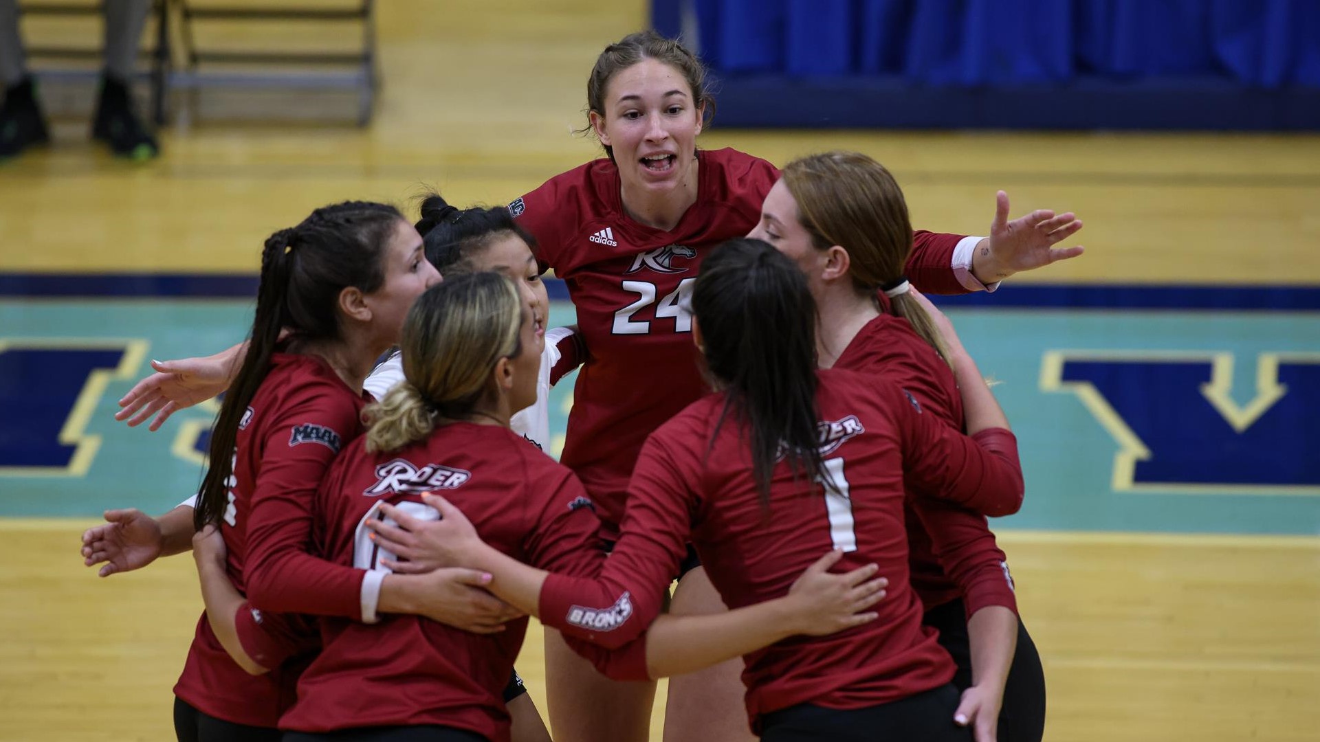 Volleyball Falls to National Powers Friday Rider University Athletics
