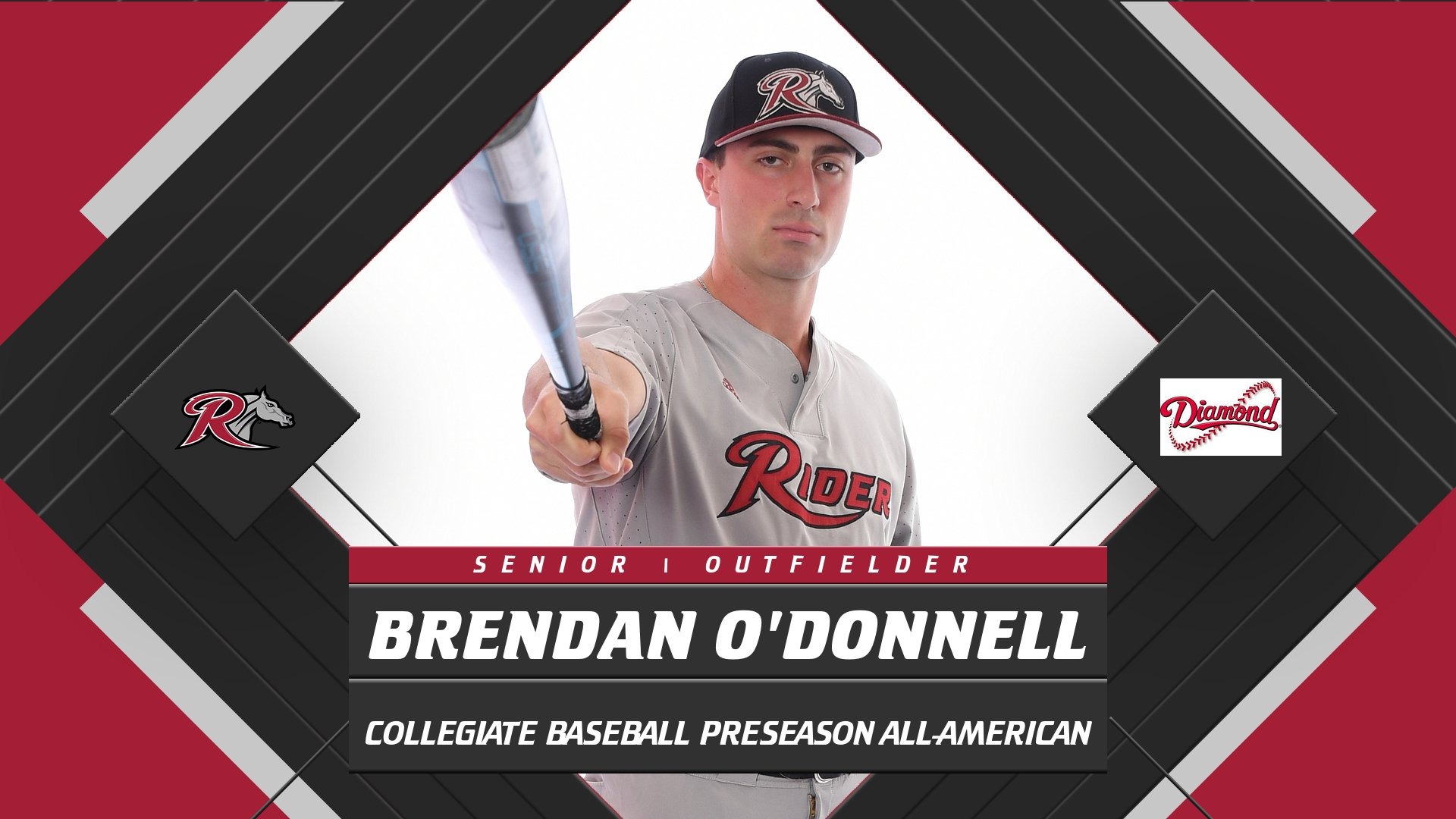 O'Donnell Named Preseason AllAmerican by Collegiate Baseball Rider