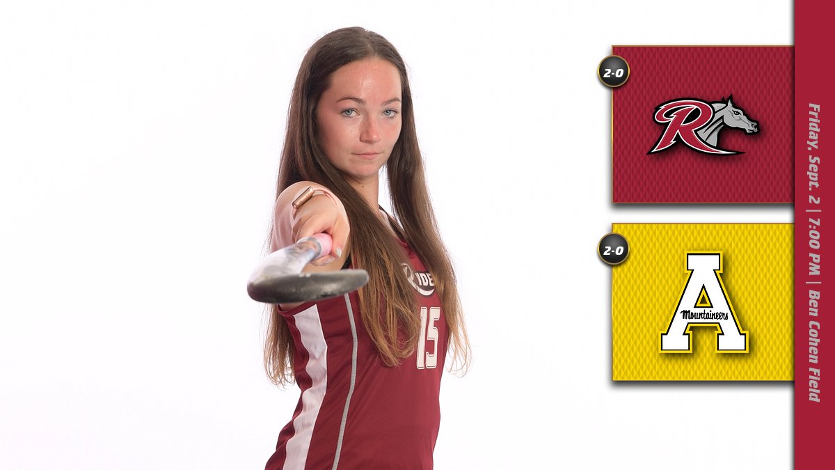 Field Hockey Ready to Take on Appalachian State Under the Lights Rider University Athletics