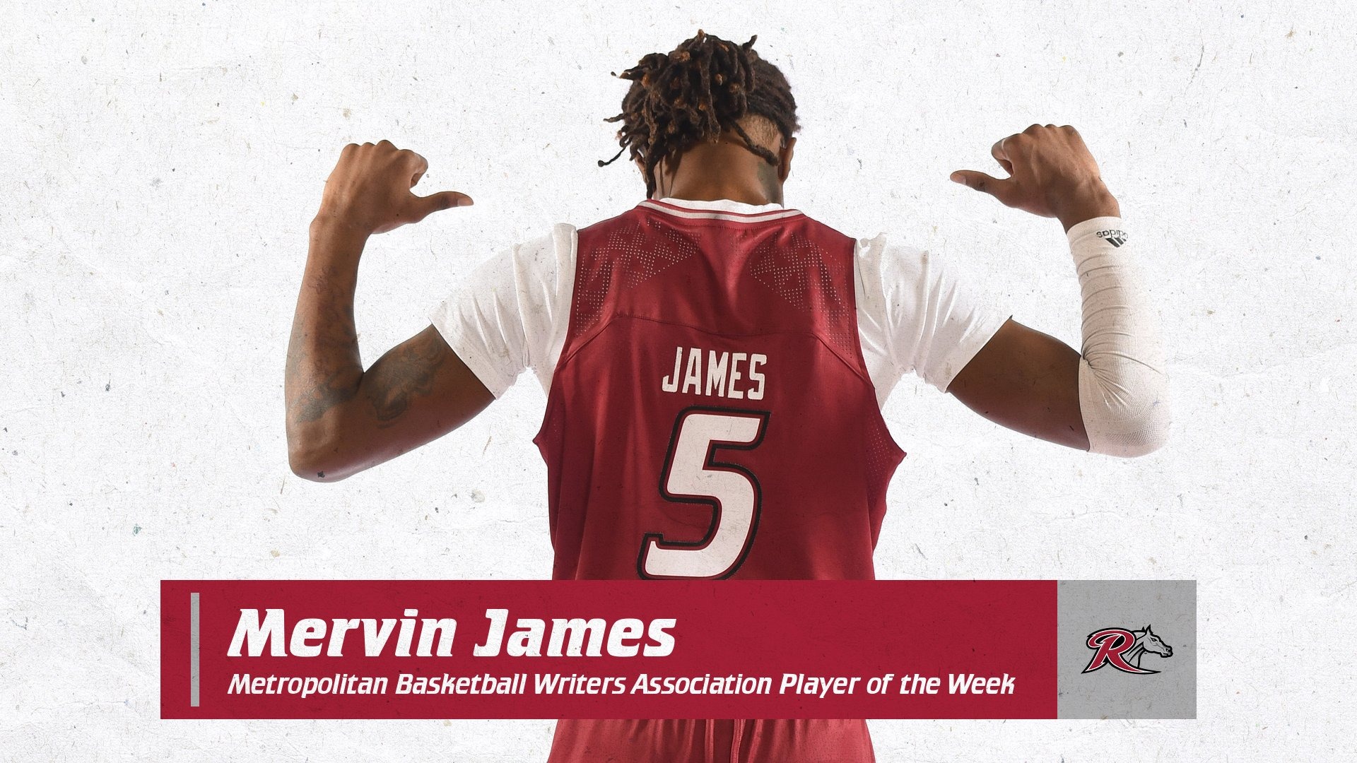 Mervin James Selected Met Basketball Writers Association Player of the