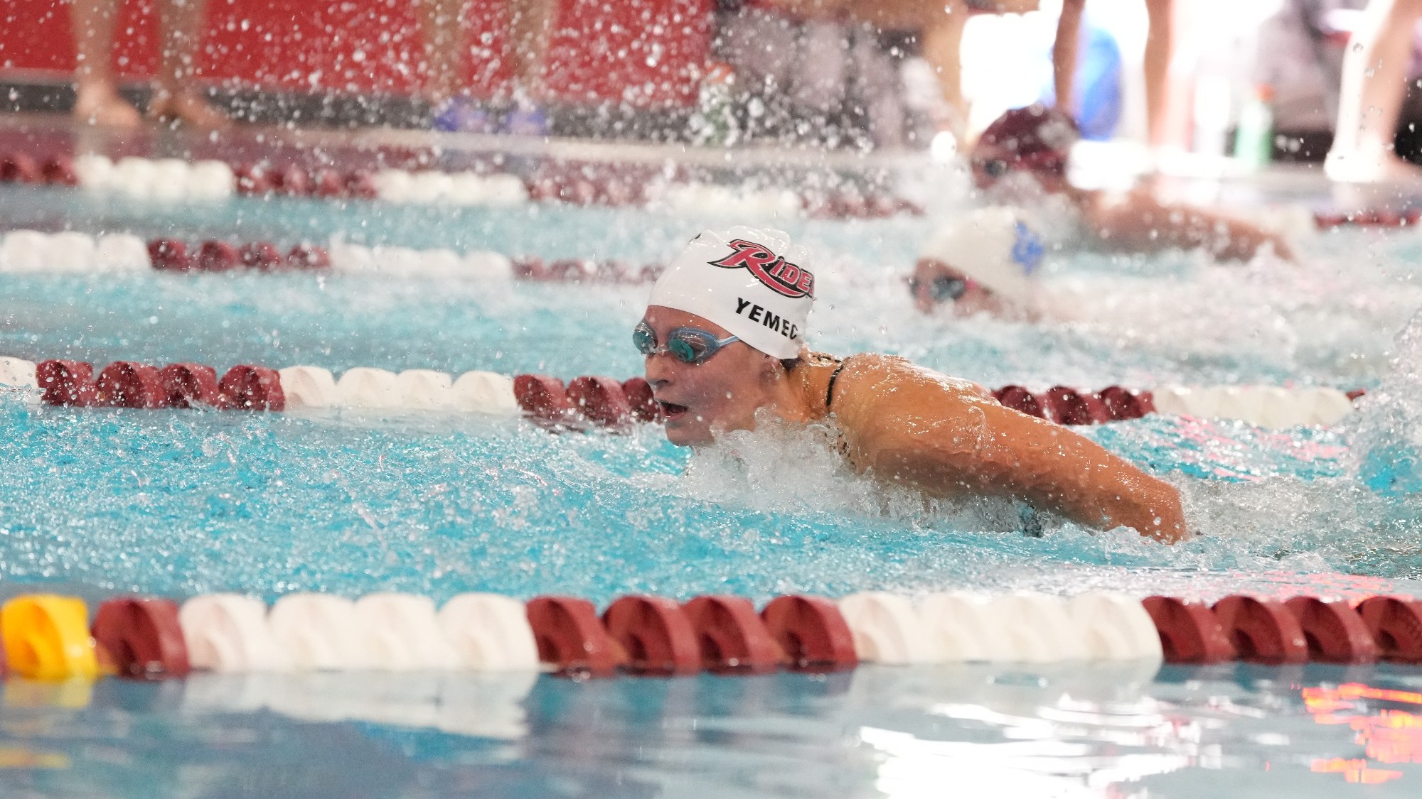 Hannah Yemec Women's Swimming and Diving Rider University Athletics