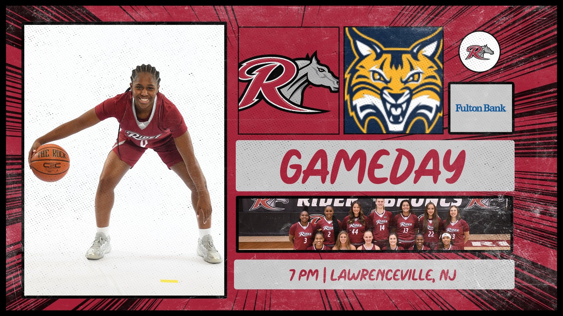 Women's Basketball Hosts Quinnipiac Monday Night Rider University