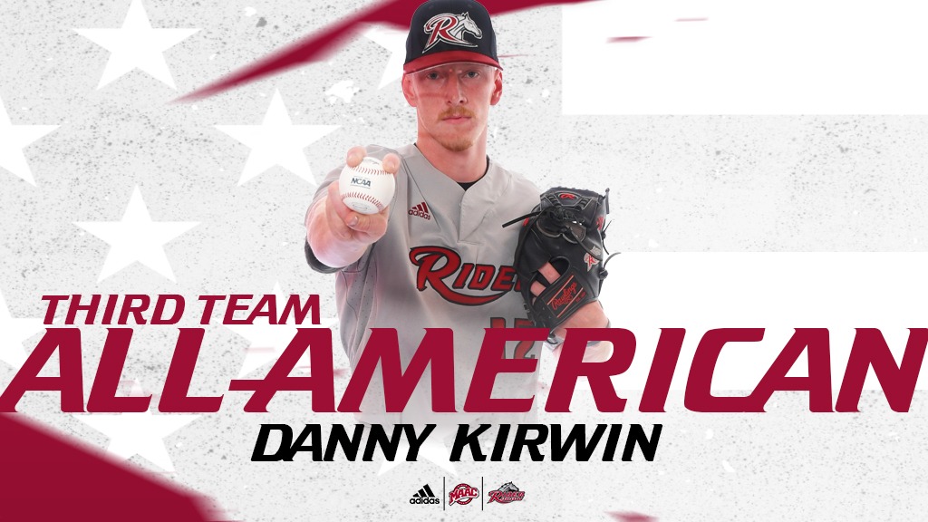 Kirwin Named Collegiate Baseball AllAmerican Rider University Athletics