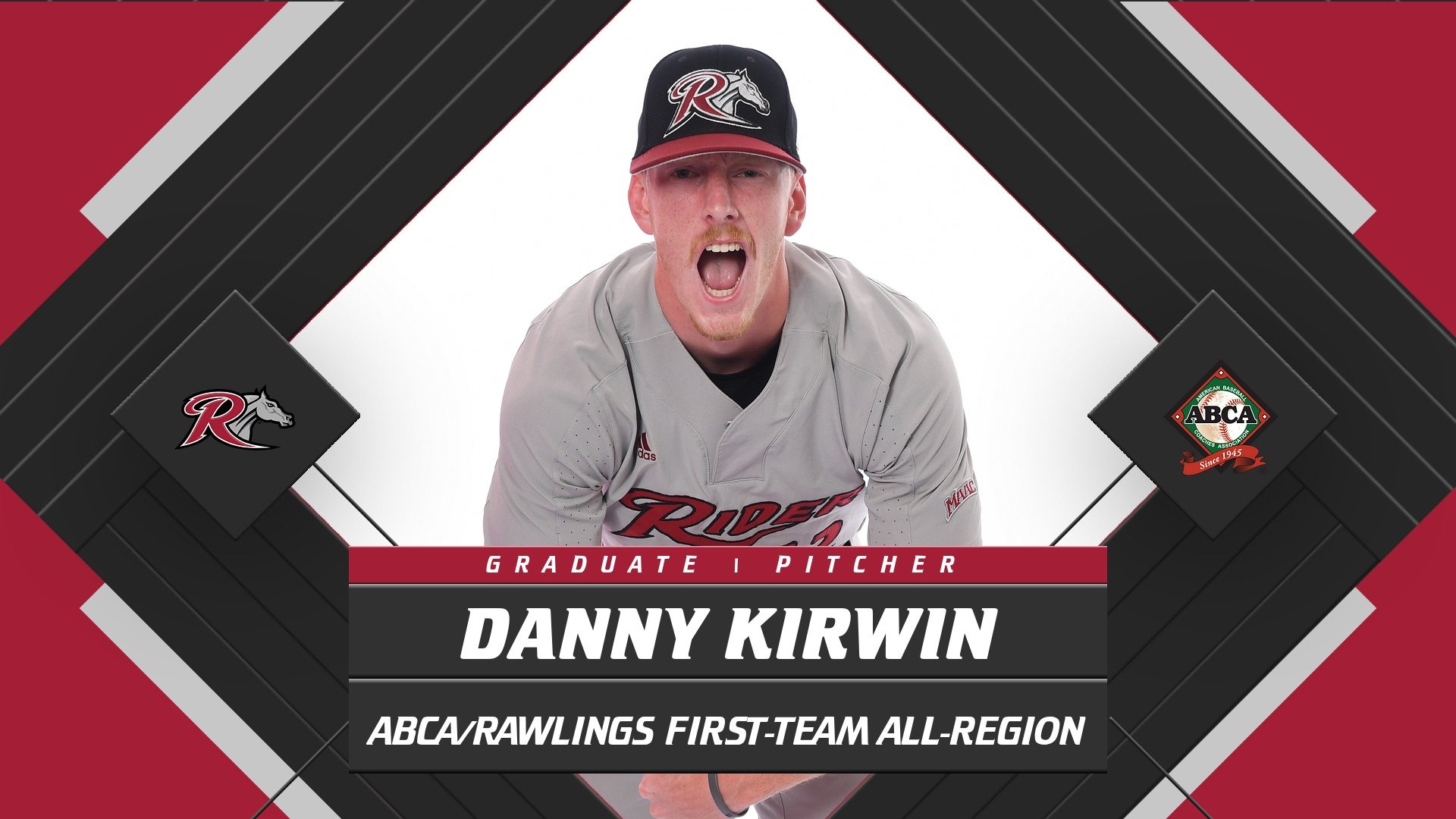 Kirwin Named ABCA/Rawlings FirstTeam AllRegion Rider University