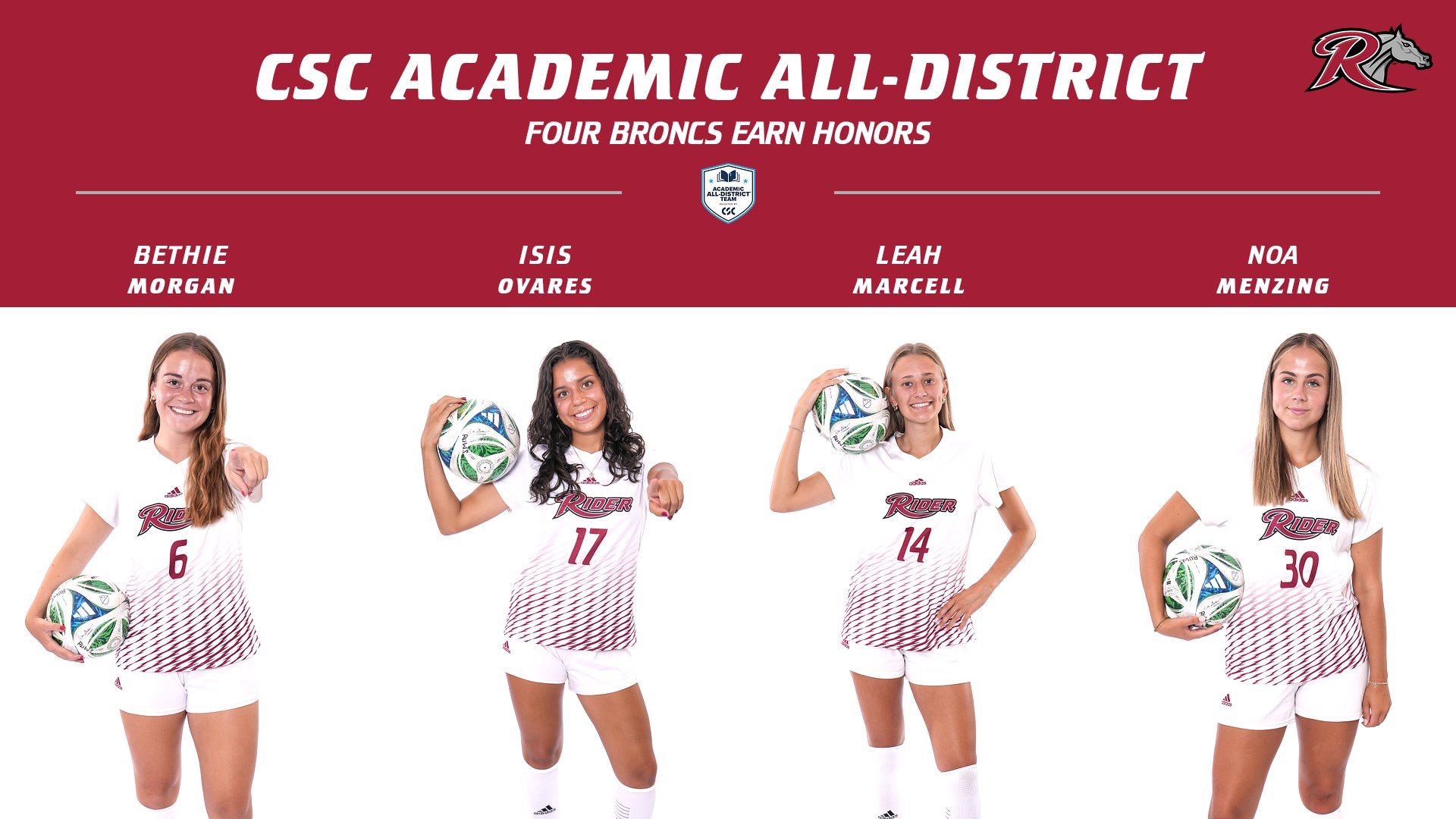 CSC Women's Soccer All-District 2025