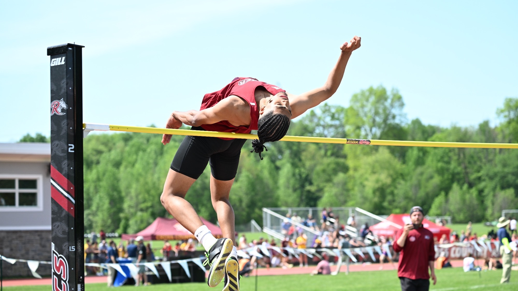 Michael Palmer at 2025 Outdoor MAACs
