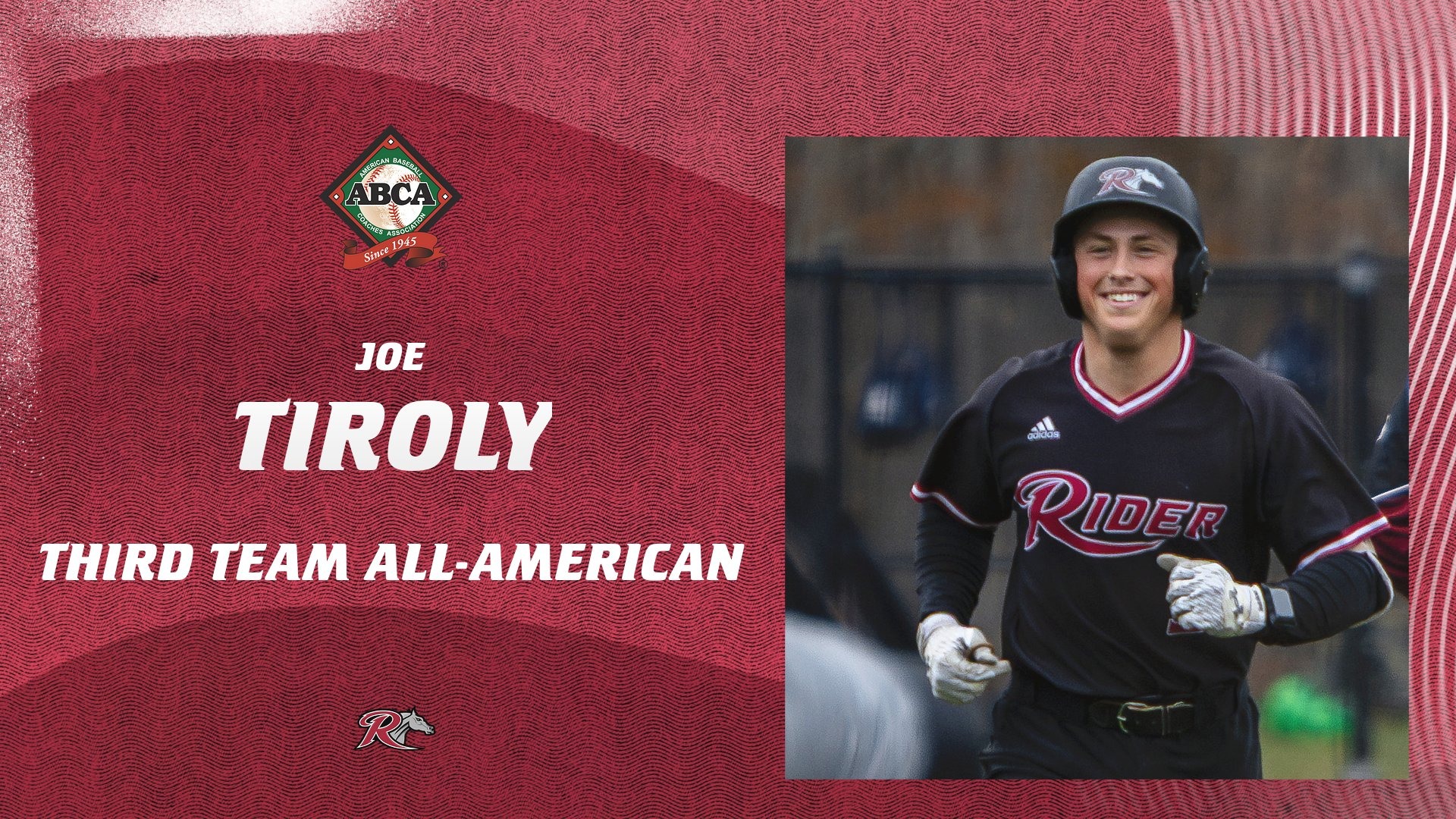 Joe Tiroly ABCA/Rawlings Third Team All-American
