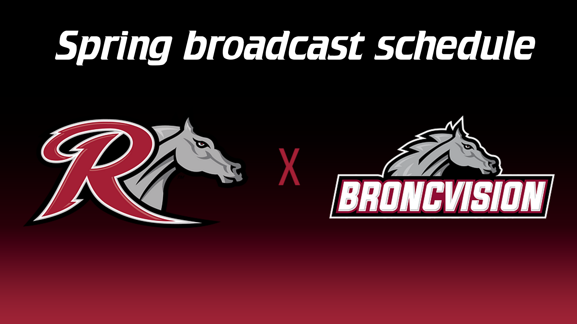 Spring 2026 broadcast schedule