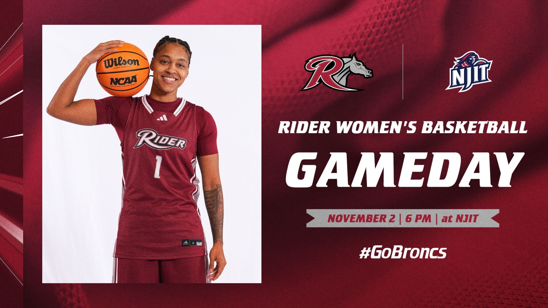 WBB NJIT Pregame graphic 2026