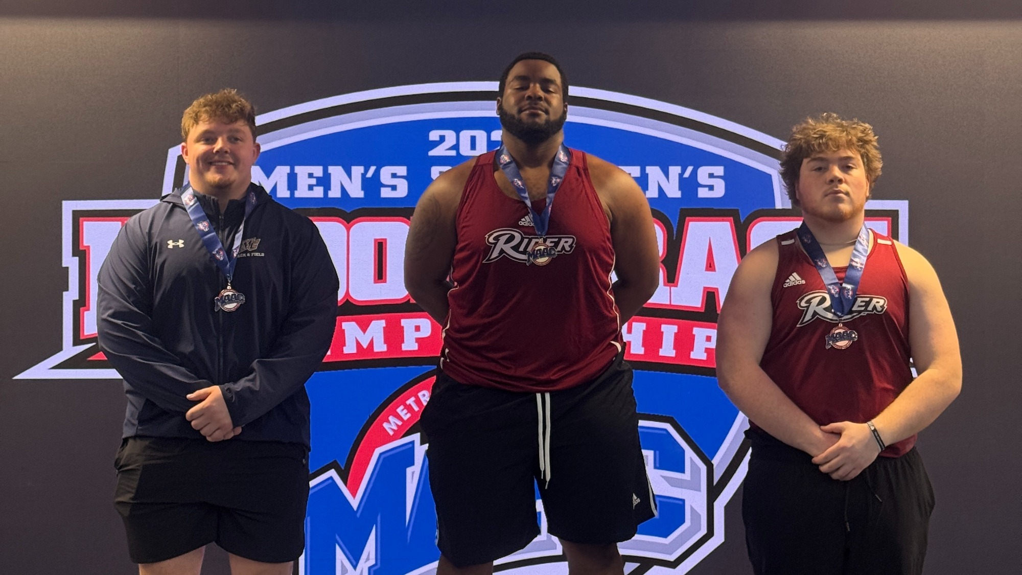 Walls, Lassiter Podium Indoor MAACs 2026