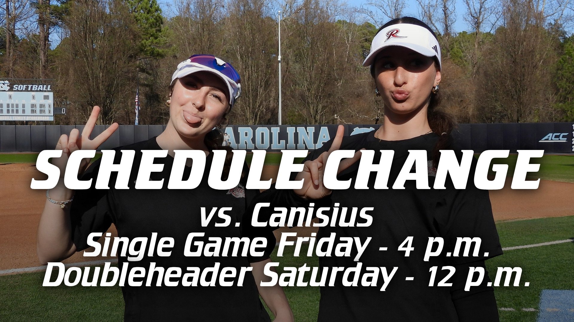 Canisius Schedule Change