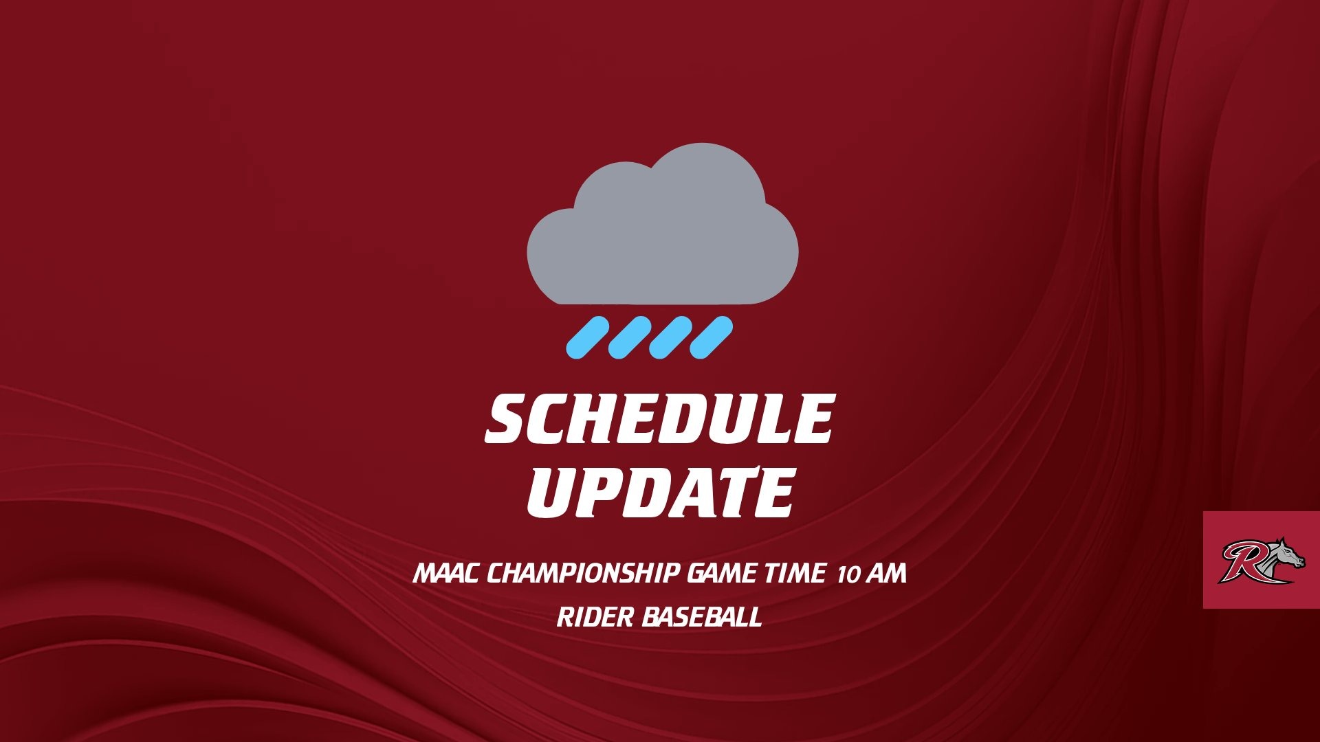 MAAC Tournament Schedule Change