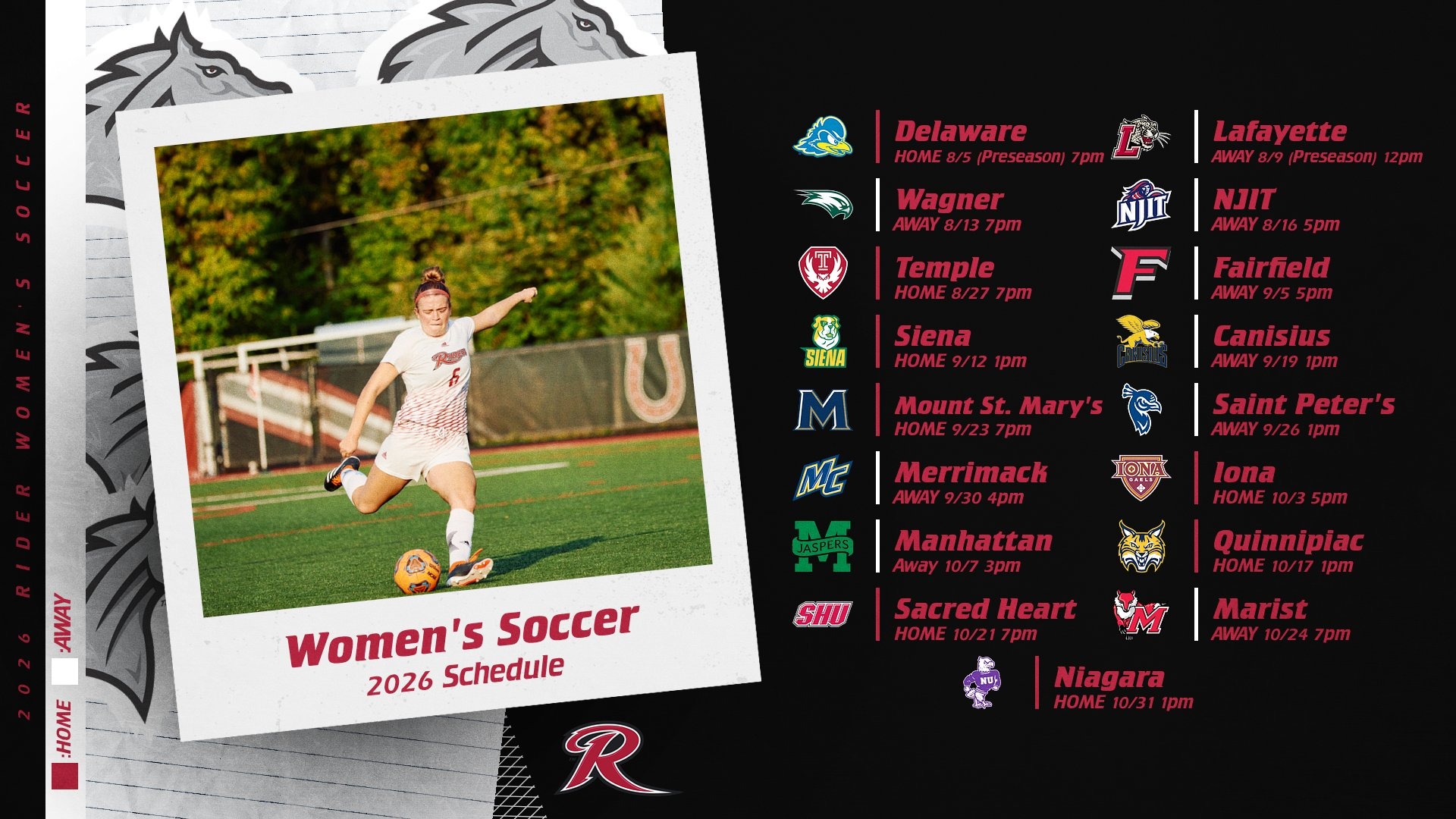 Women's Soccer 2026 Schedule 