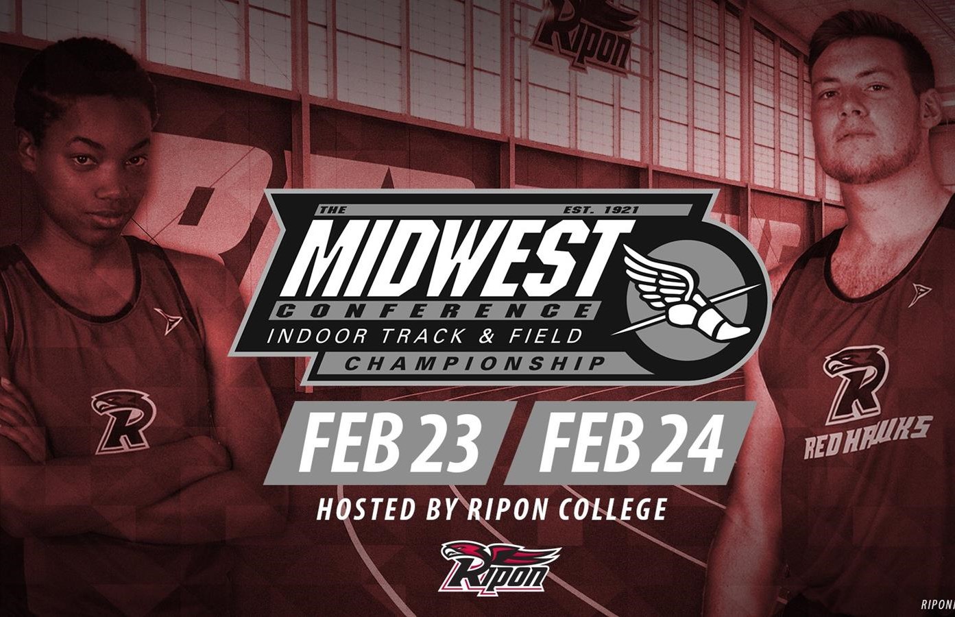 2018 Midwest Conference Indoor Track & Field Championships Page Ripon