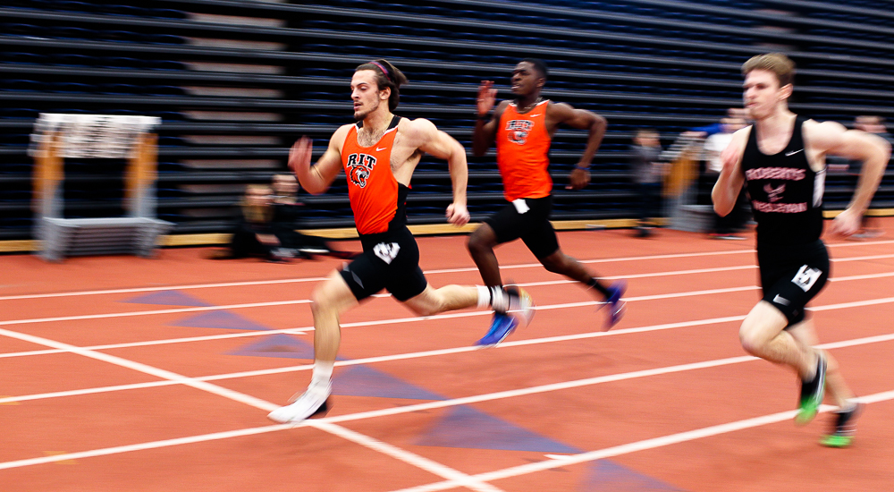 School record shattered as men's track and field excels at RIT Tiger Invitational Rochester