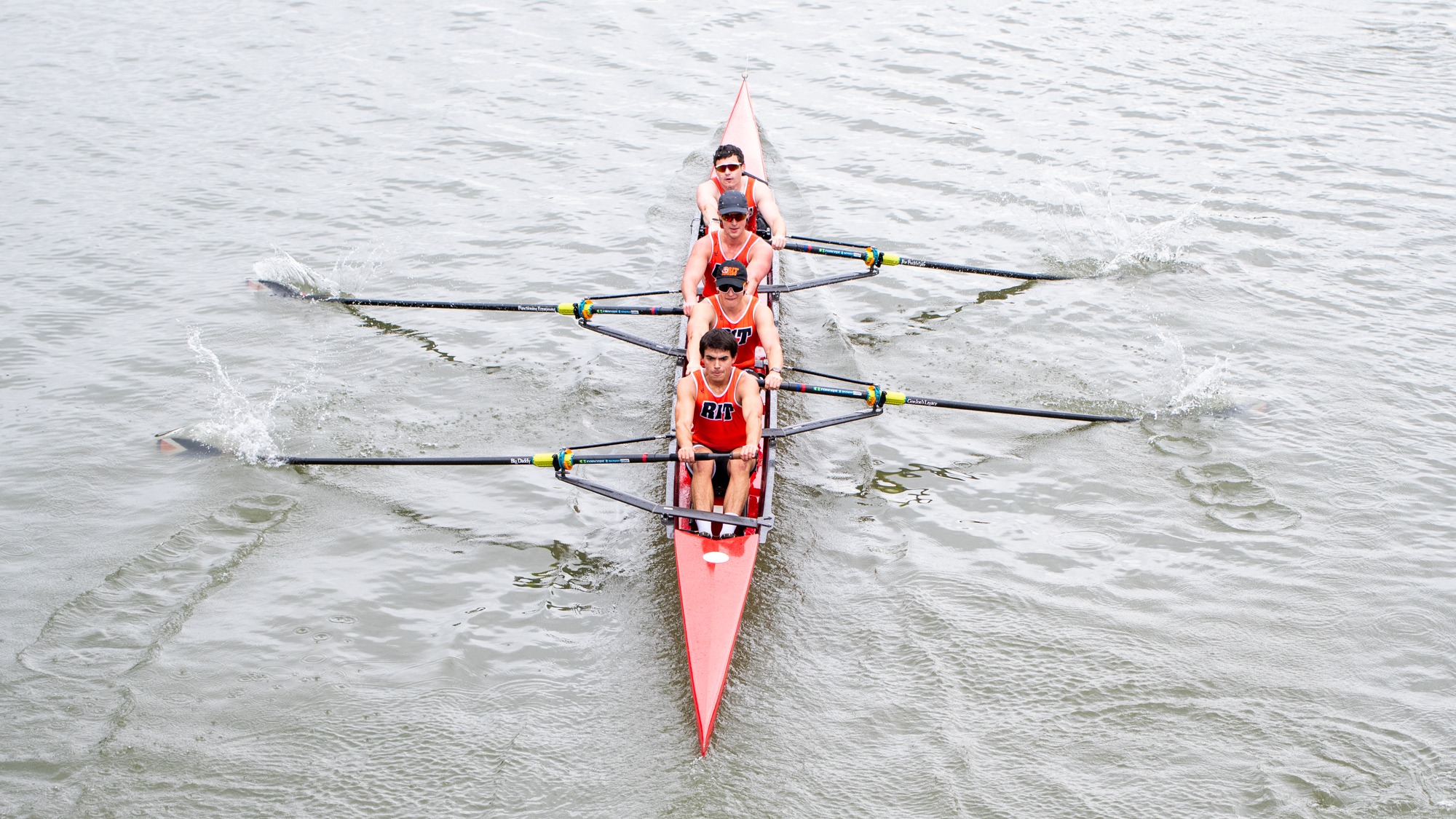 RIT Men’s and Women’s Rowing participated in the Head of the Genesee  on Saturday, Oct. 11, 2025, at Genesee Valley Park. (Elizabeth Robertson/RIT Athletics) 