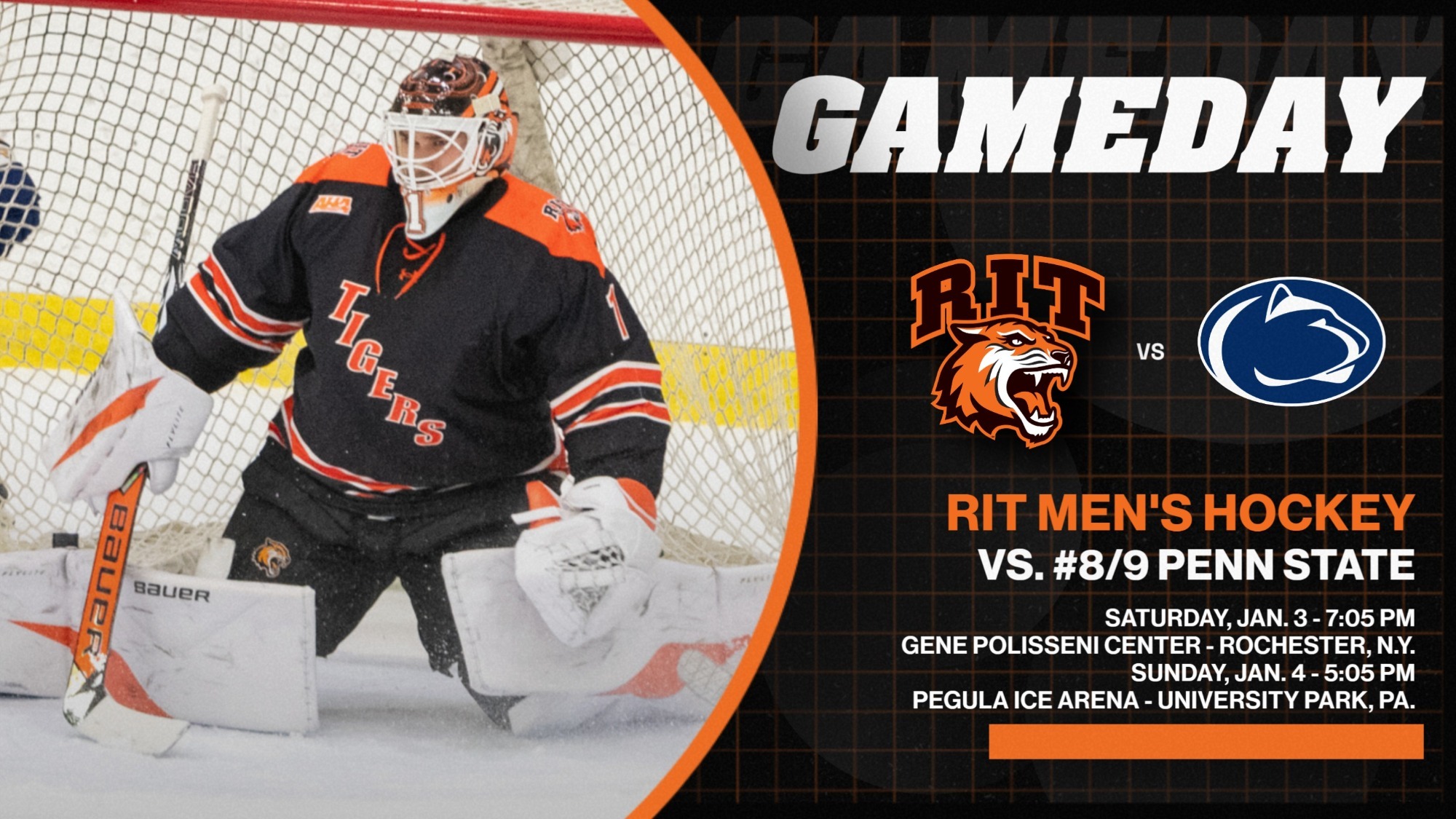 Game day graphic vs. Penn State