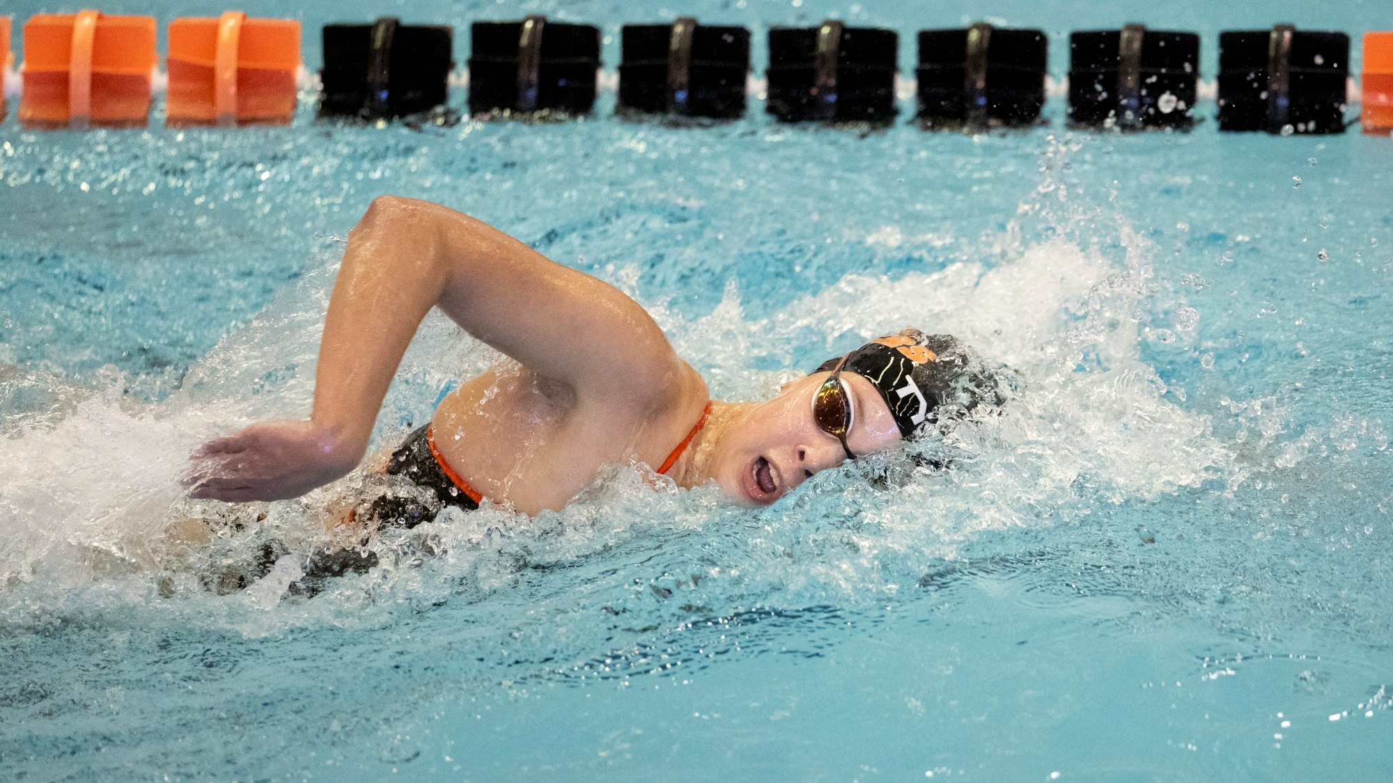 RIT men’s and women’s swim compete against University of Rochester on Saturday, Jan. 17, 2026 at Judson Pool in Henrietta, N.Y. 