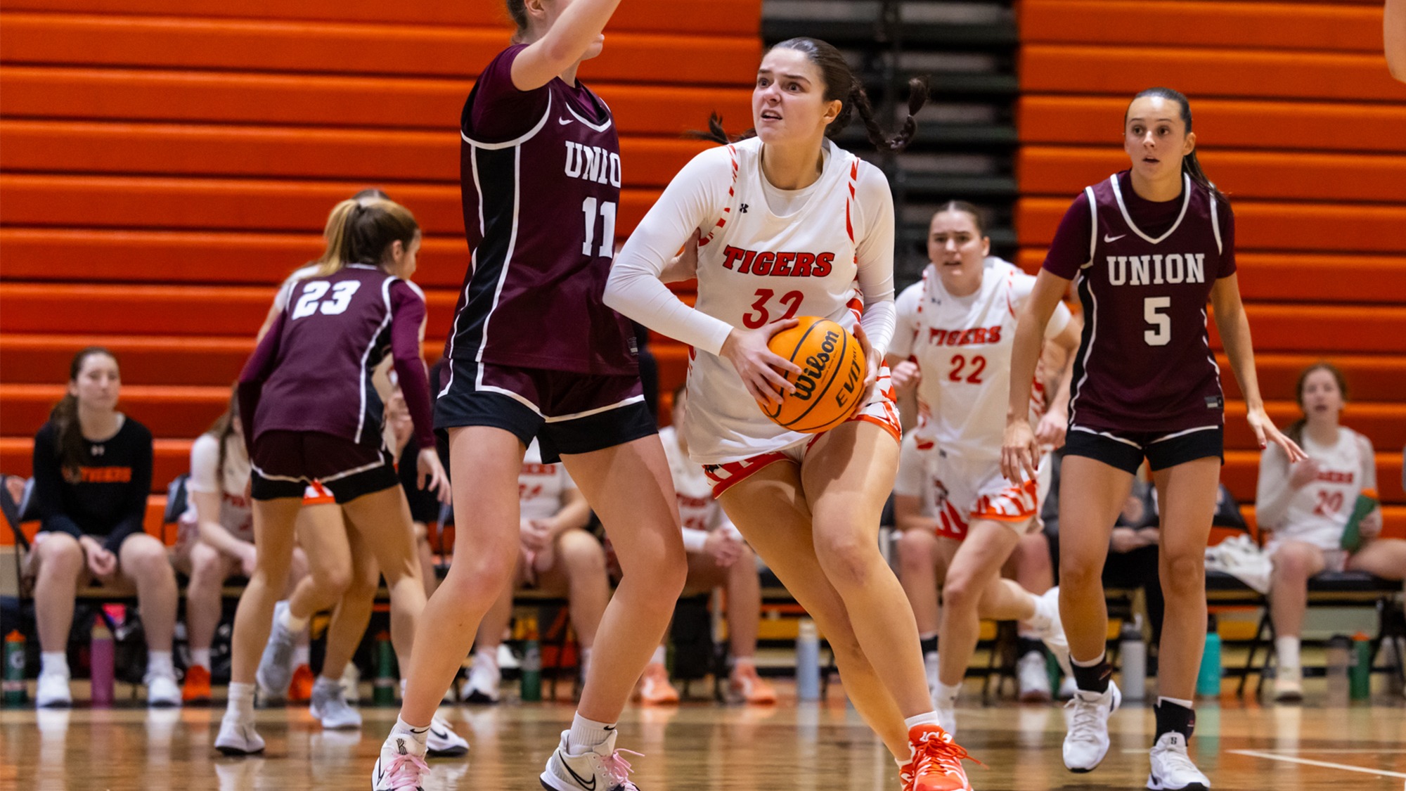 RIT Women's Basketball game vs. Union College on Saturday, Jan. 3, 2026, at George H. Clark Gymnasium. 