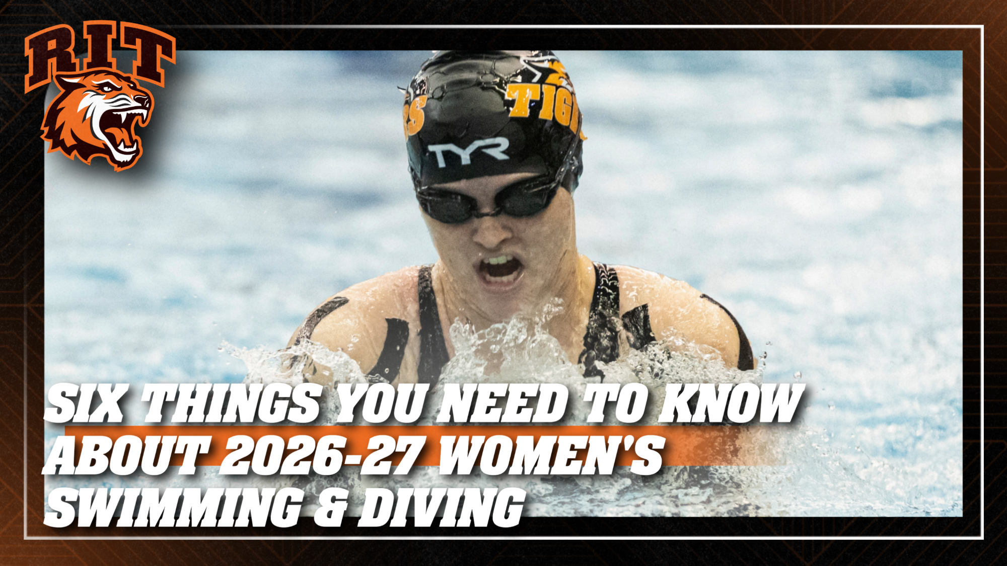 Six things you need to know about the 2026-27 RIT women's swimming and diving team