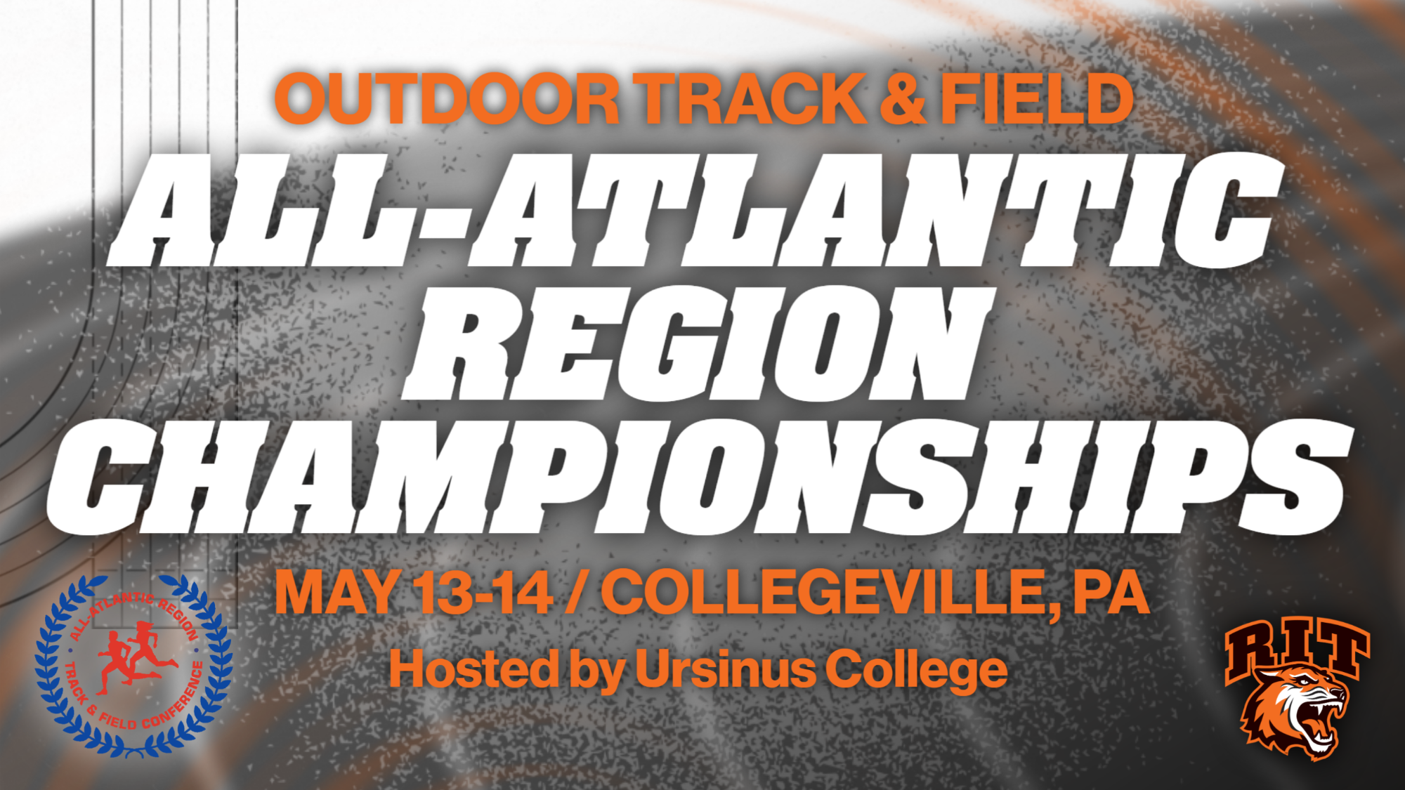 2026 All-Atlantic Region Track & Field Outdoor Championships will be held May 13-14, 2026 in Collegeville, Pennsylvania