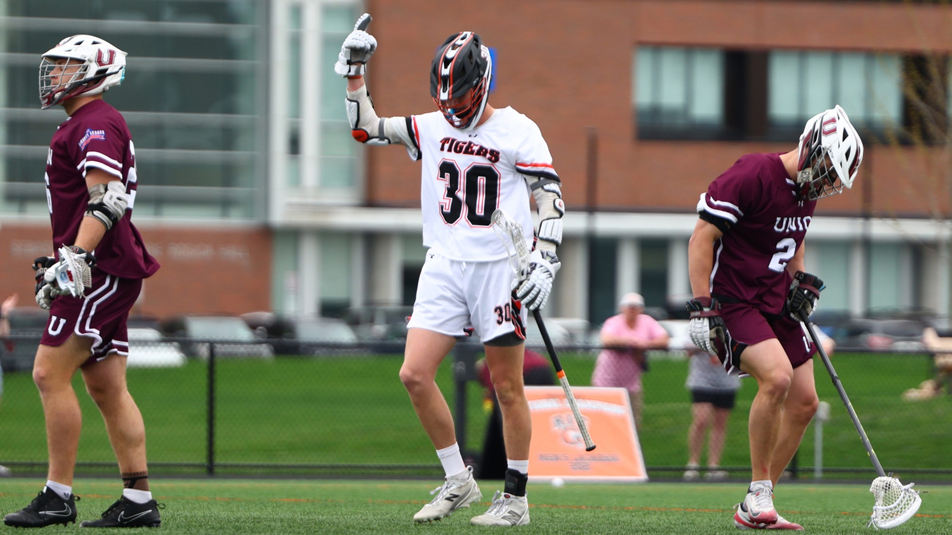 A Photo of Ryan Sanders celebrating a goal