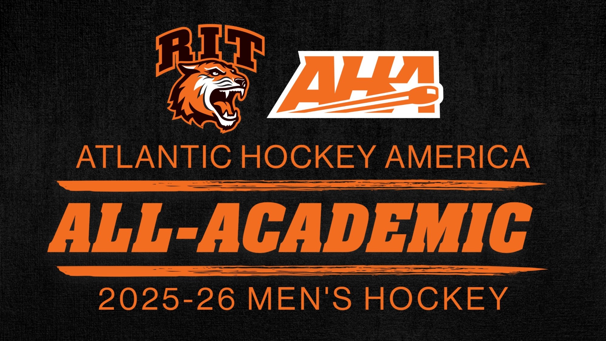 men's hockey all academic team graphic