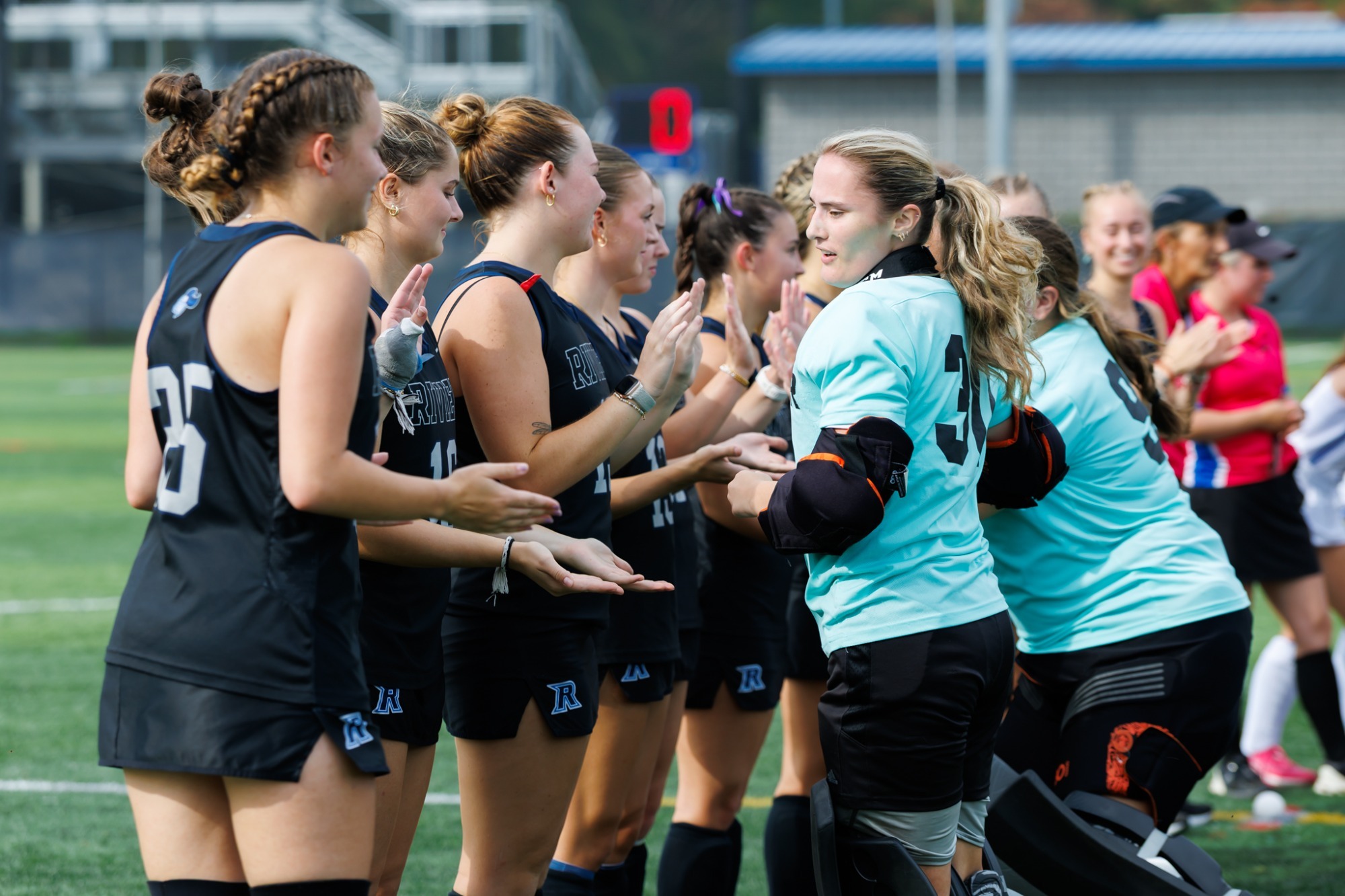 Team Starting lineup running 