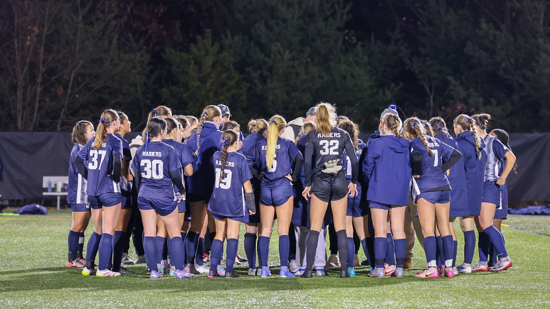 Post Game Team Huddle 