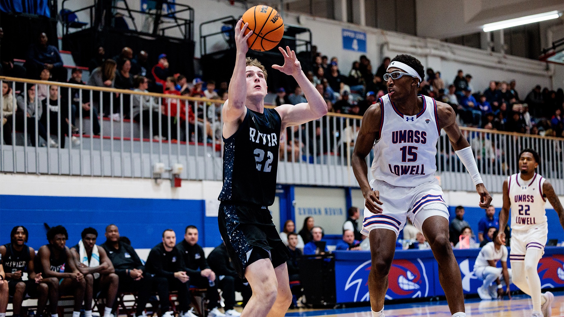 Matt Youngquist driving for a layup