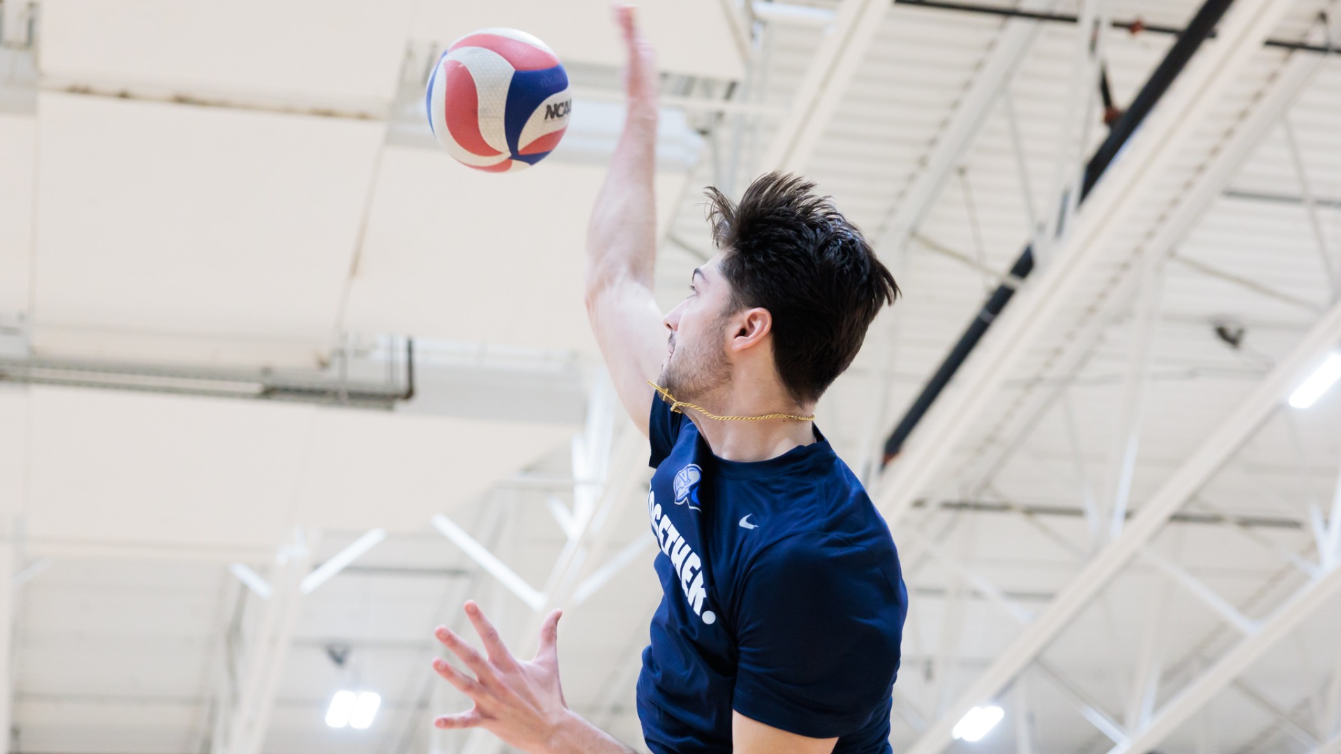 McCloskey attacking set in warmups