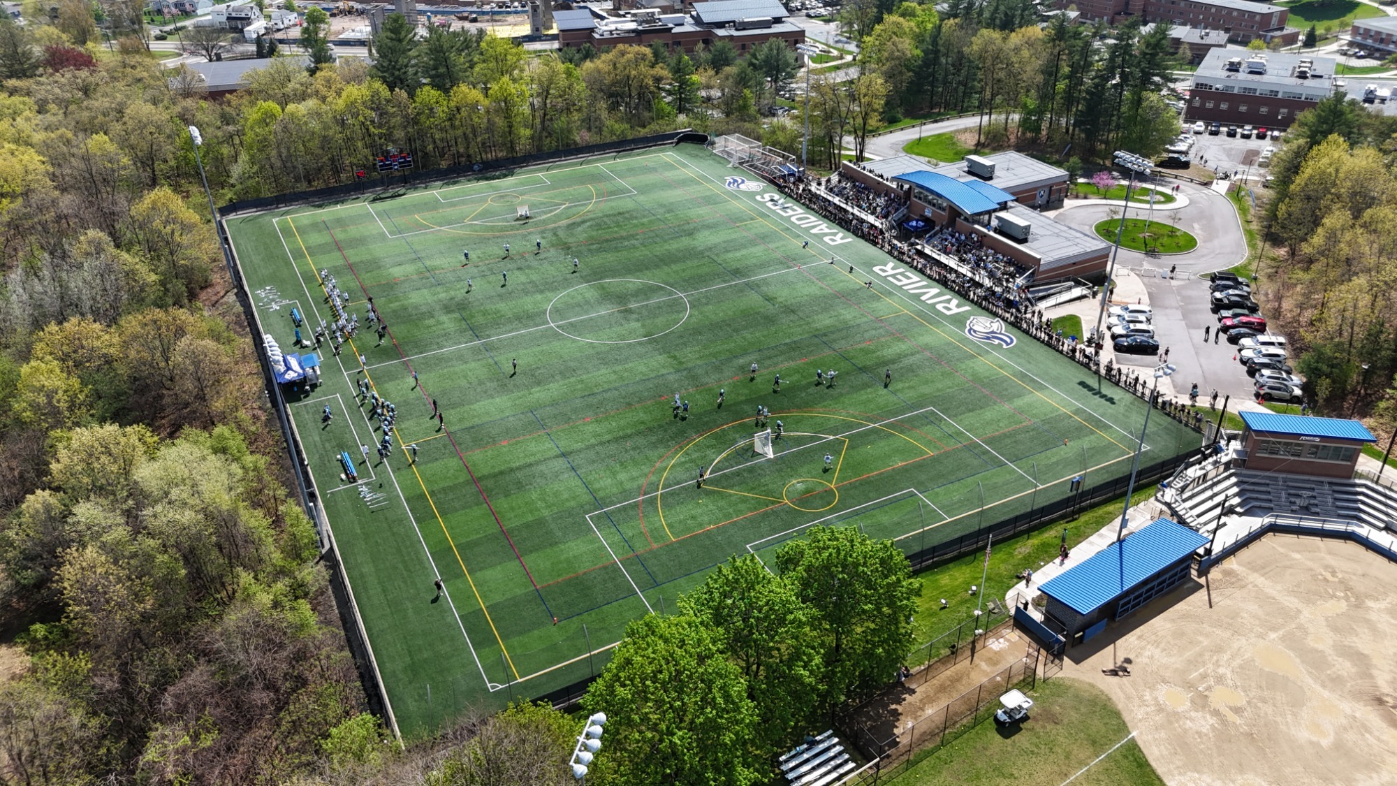 Merrill Field Drone Shot