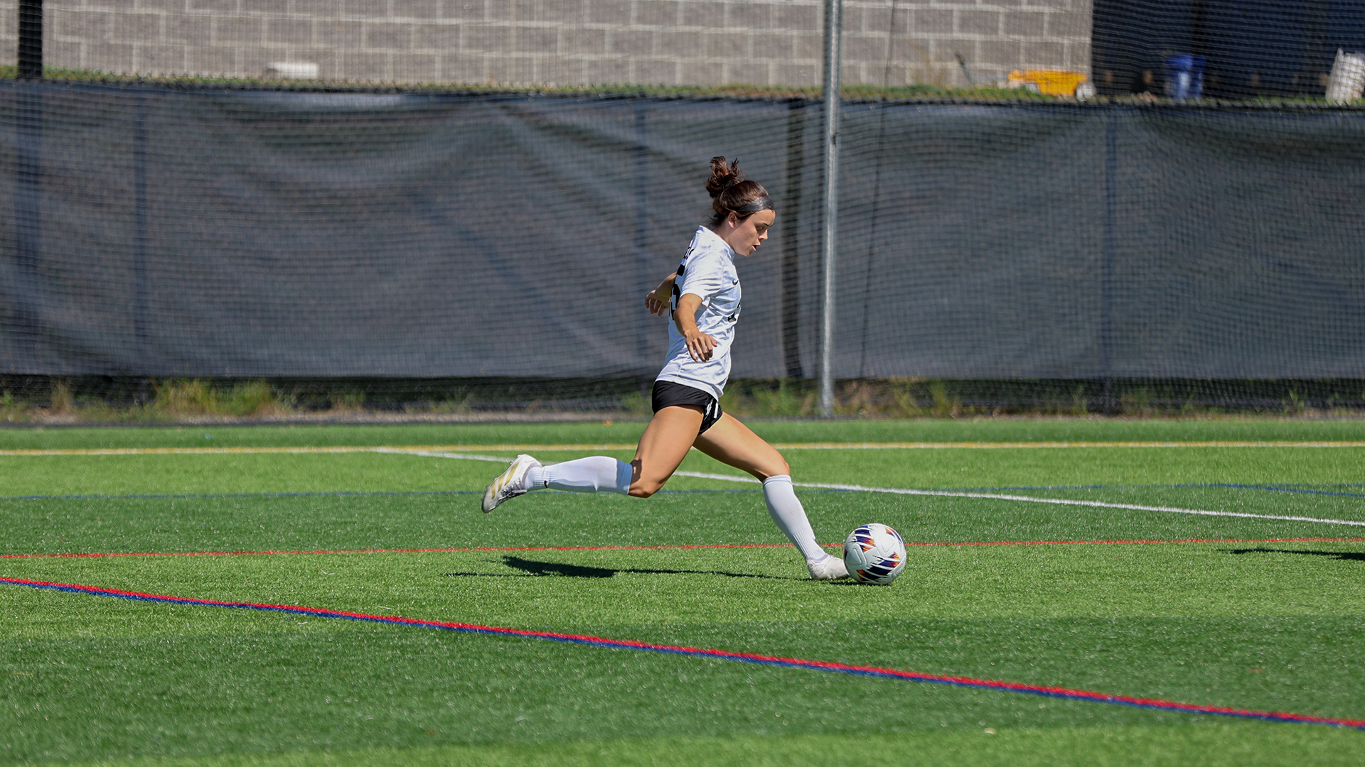 Ciarra Terry Kicking Ball