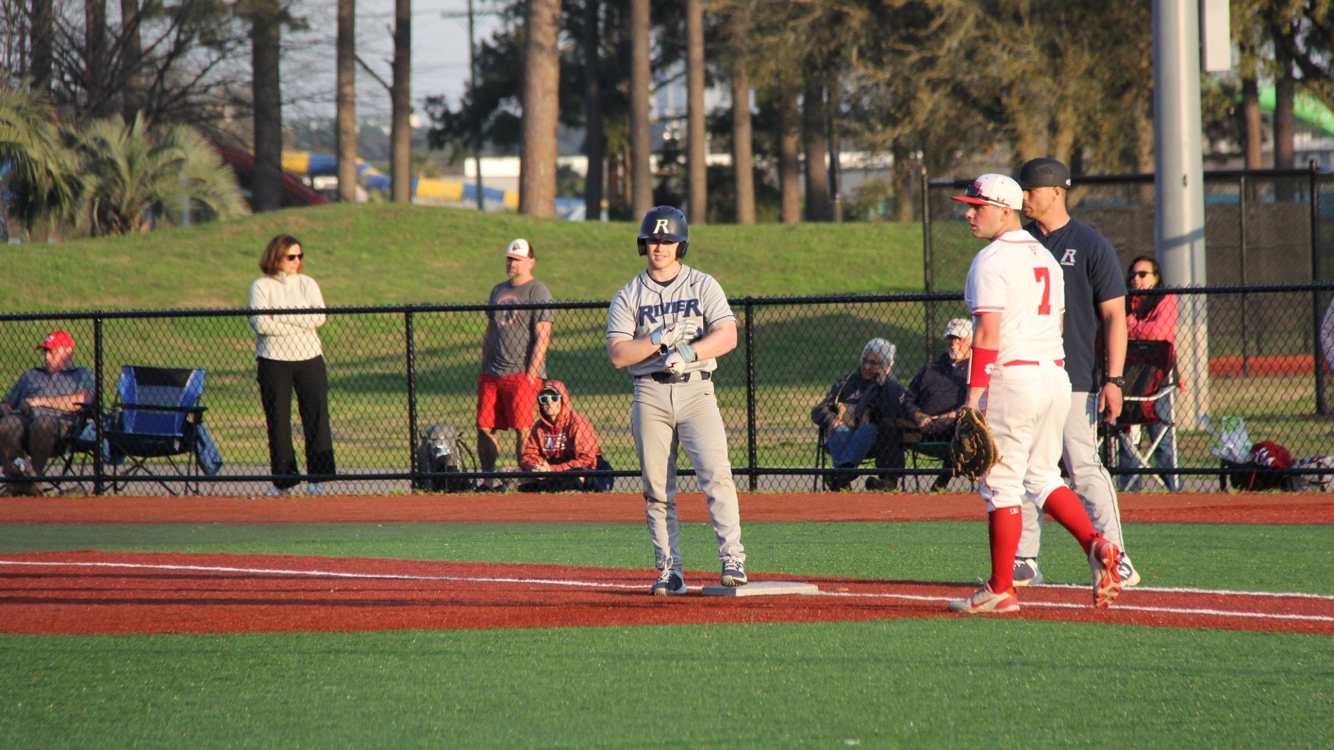 Colton Colleran on base