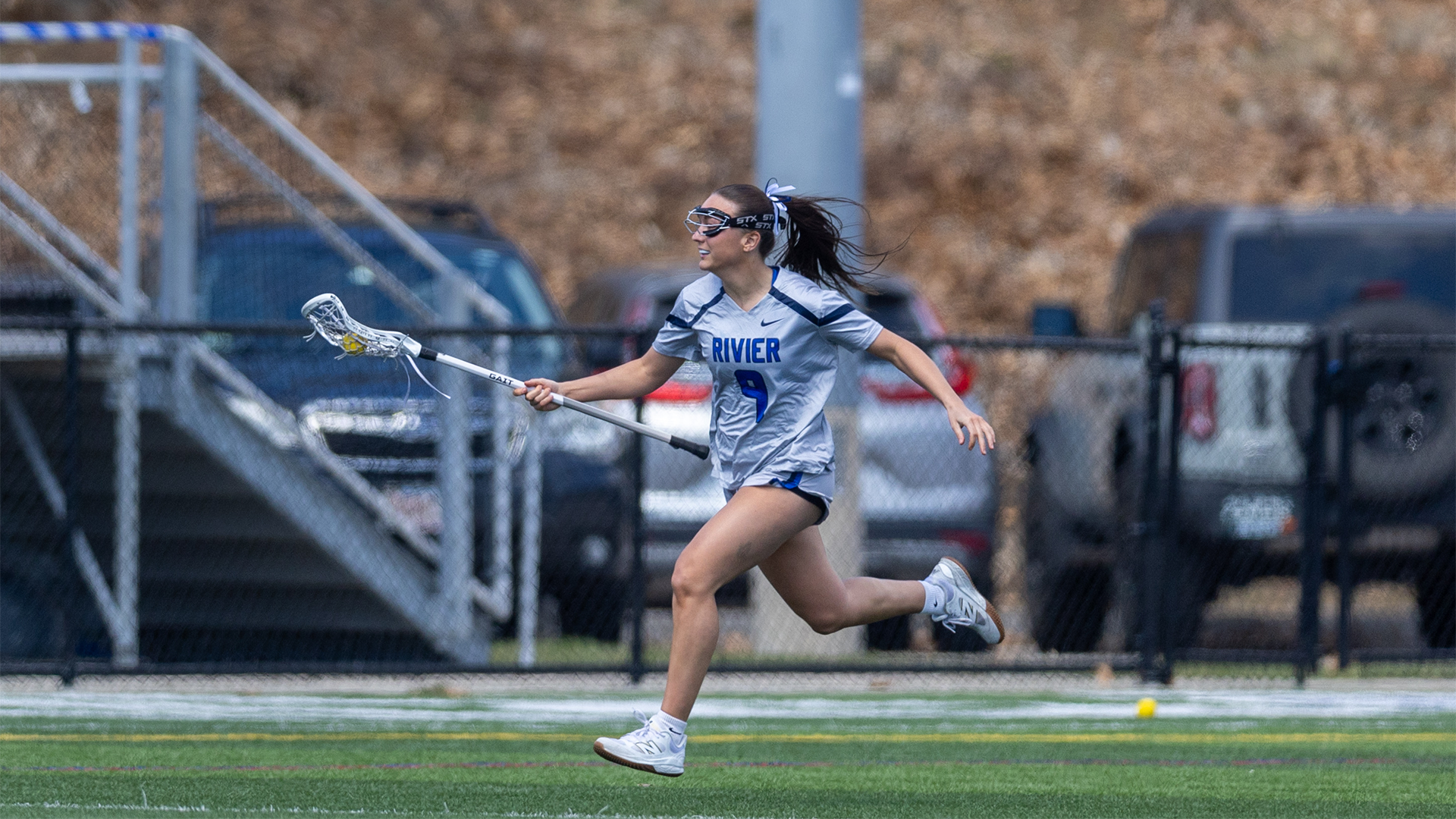 Brooke Carter Running with the ball