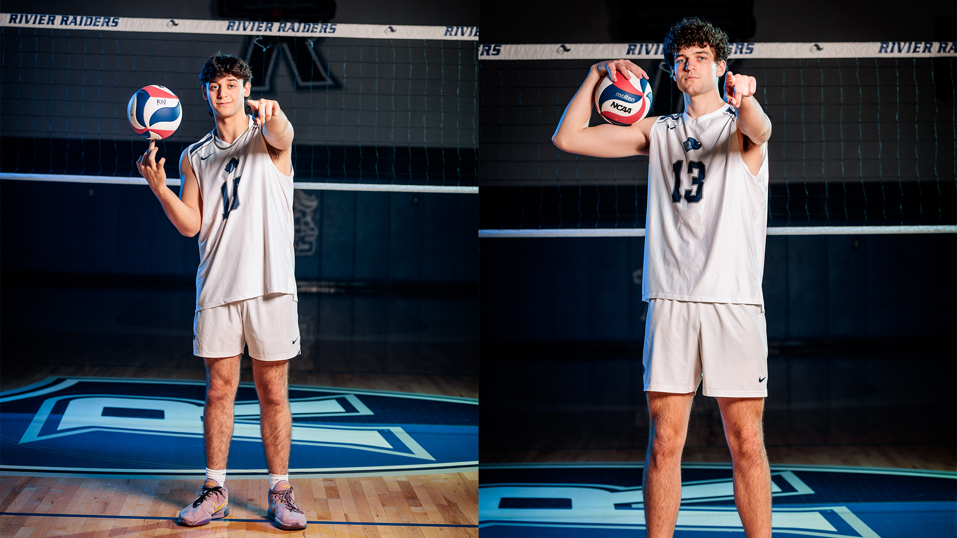 Justin Barish and Tyler Dickinson Media Day 
