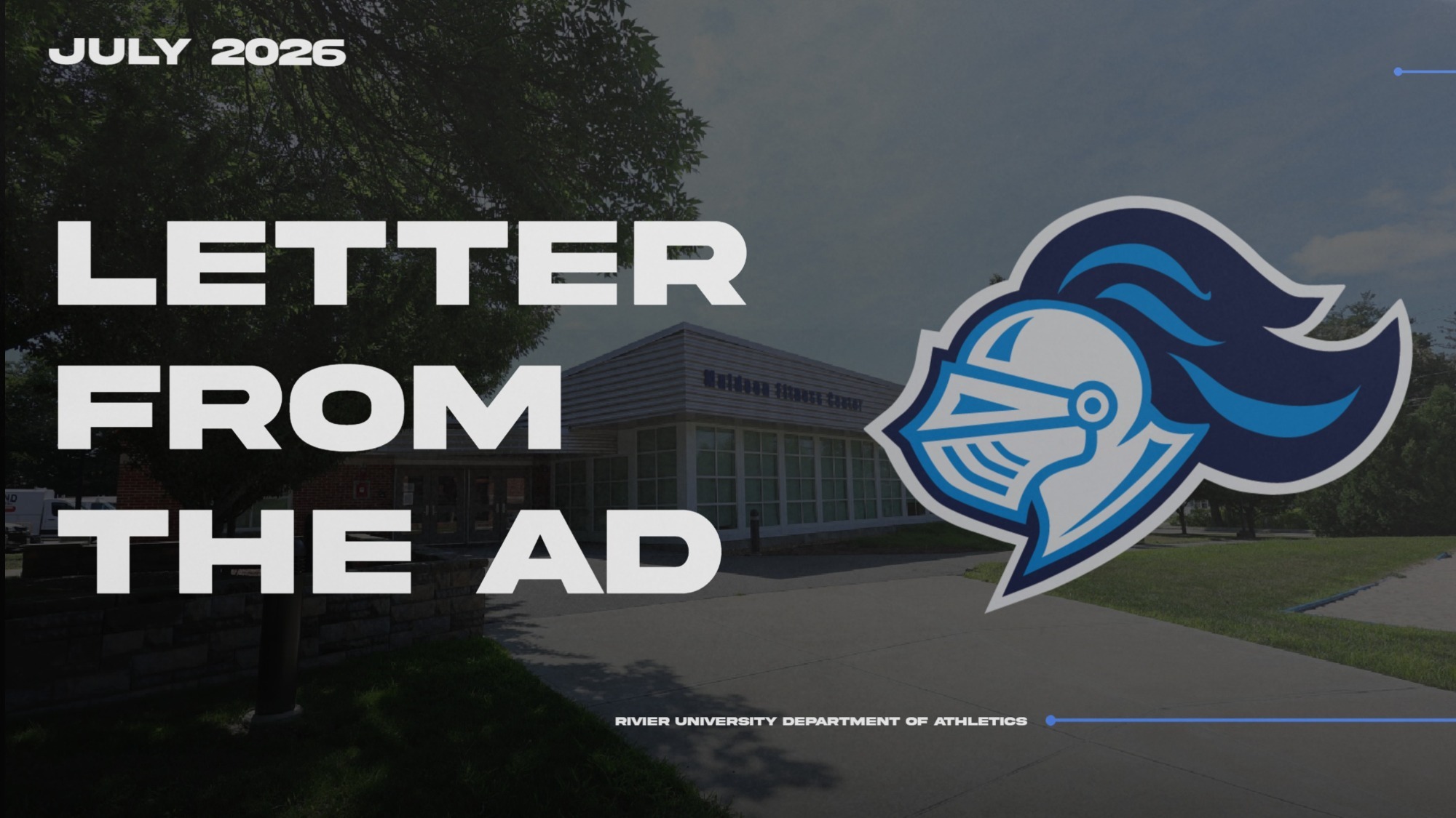 Letter from the AD Photo