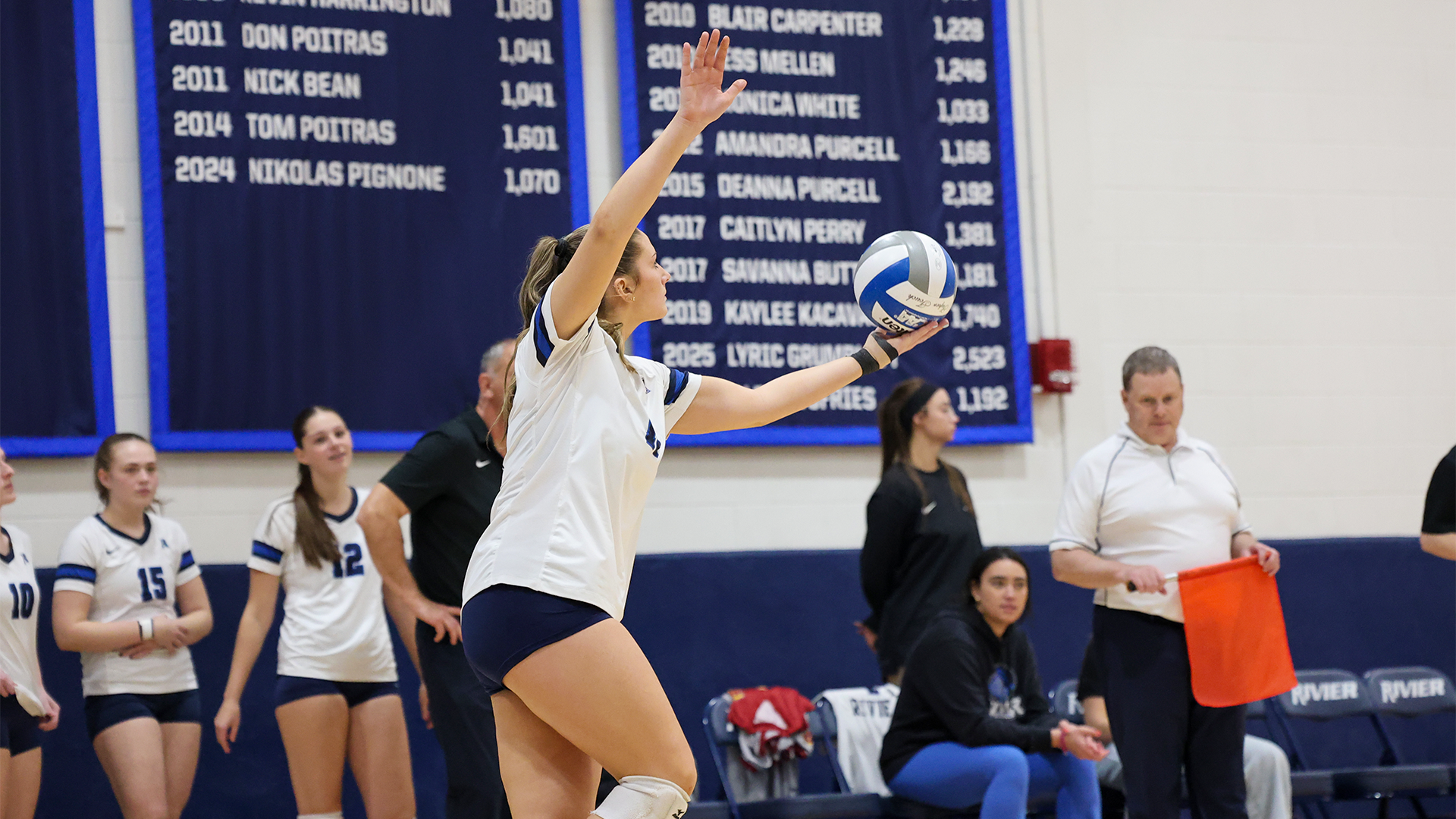 Lily Seibel Serving 