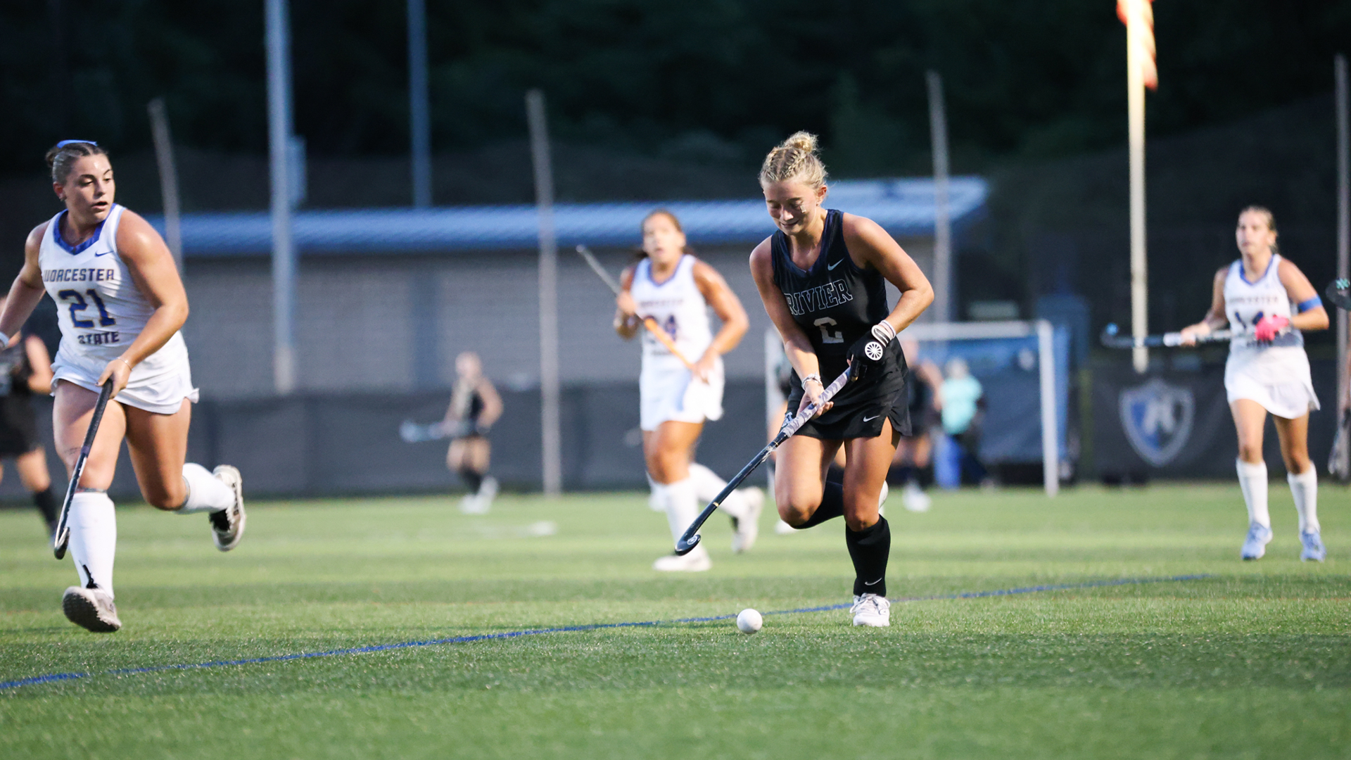 Camdyn Despres Dribbling the ball