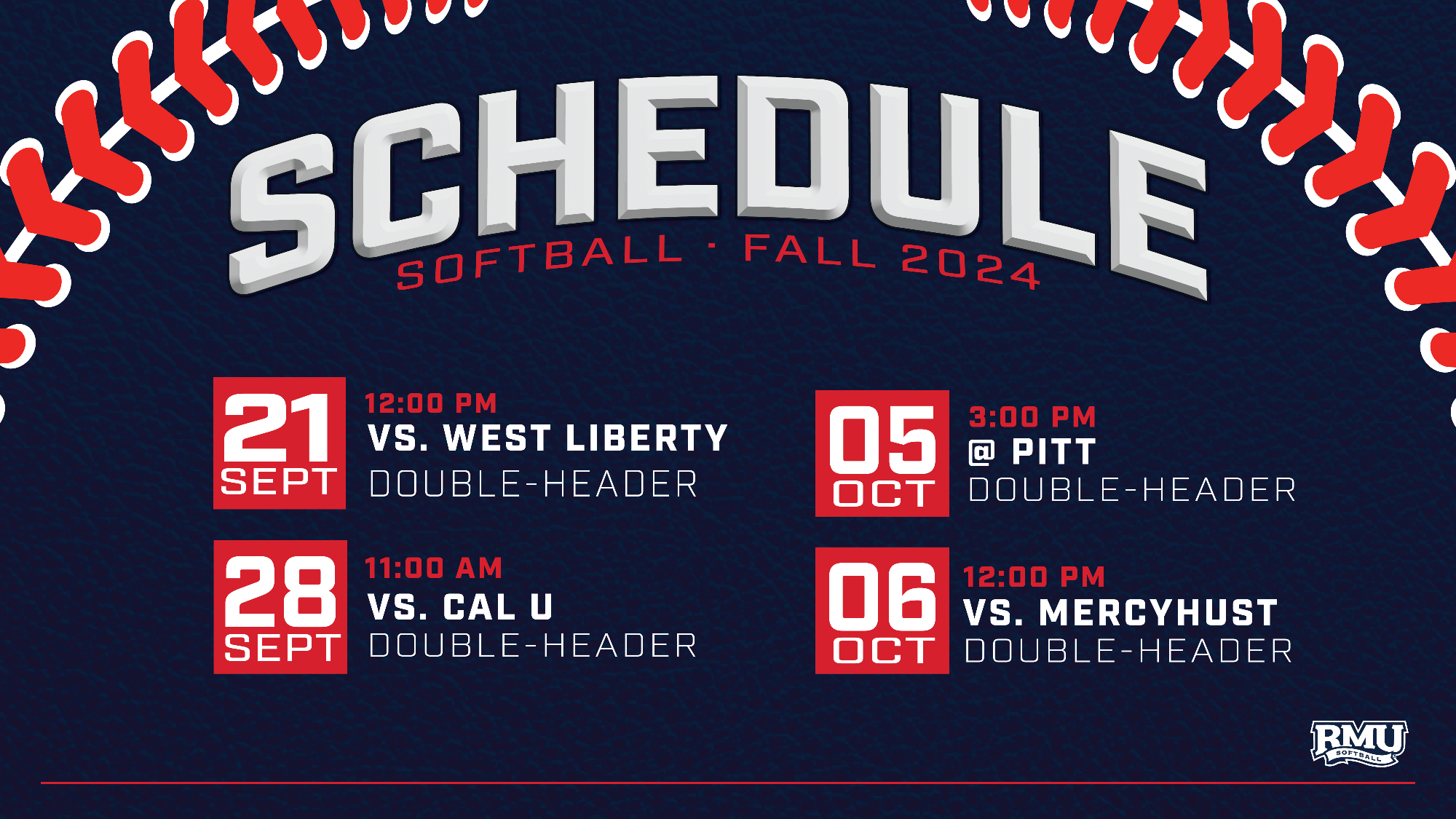 RMU Softball Announces 2025 Schedule Robert Morris University Athletics rmu-softball-announces-2025-schedule-robert-morris-university-athletics
