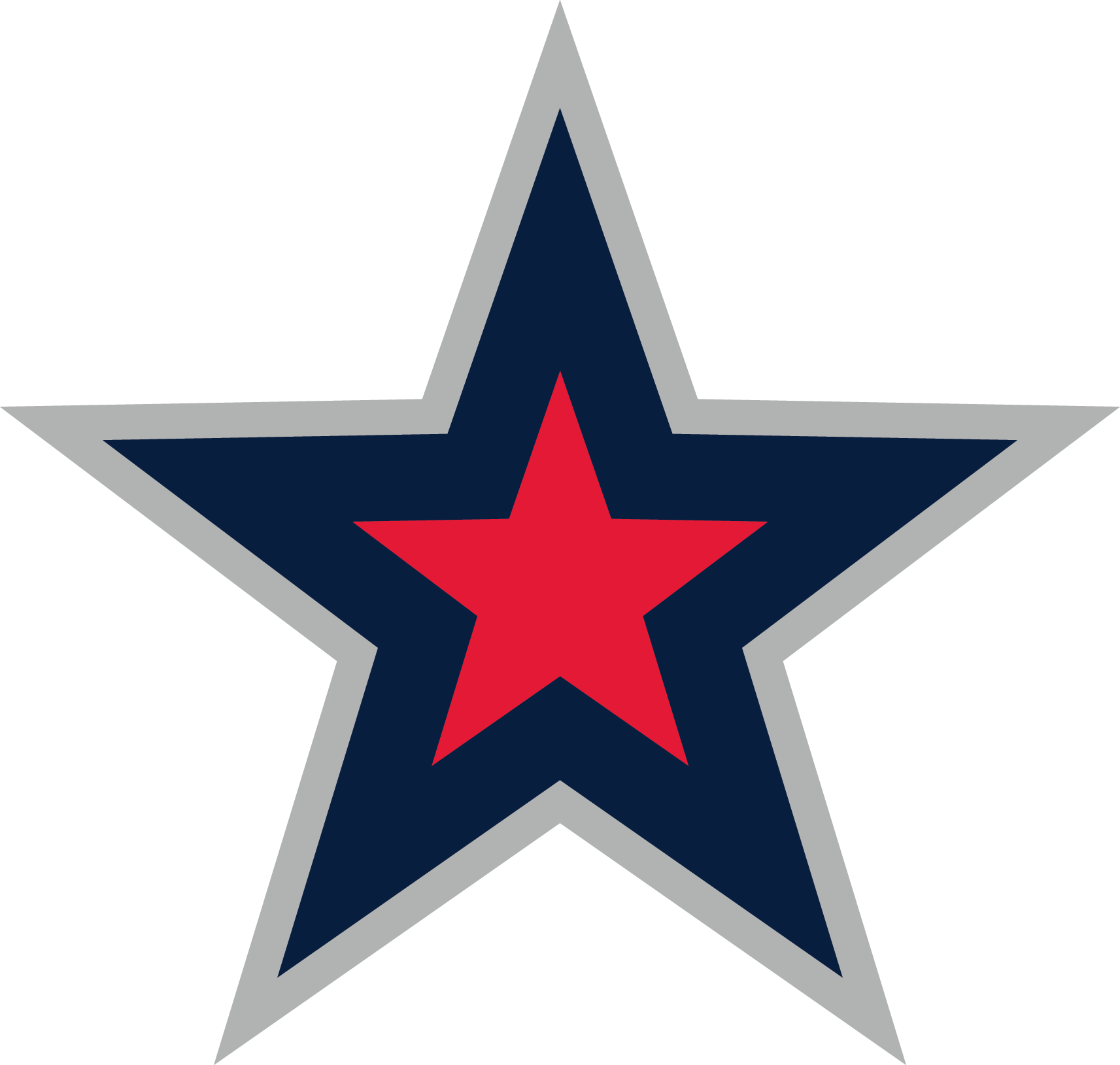 Star Blue Red